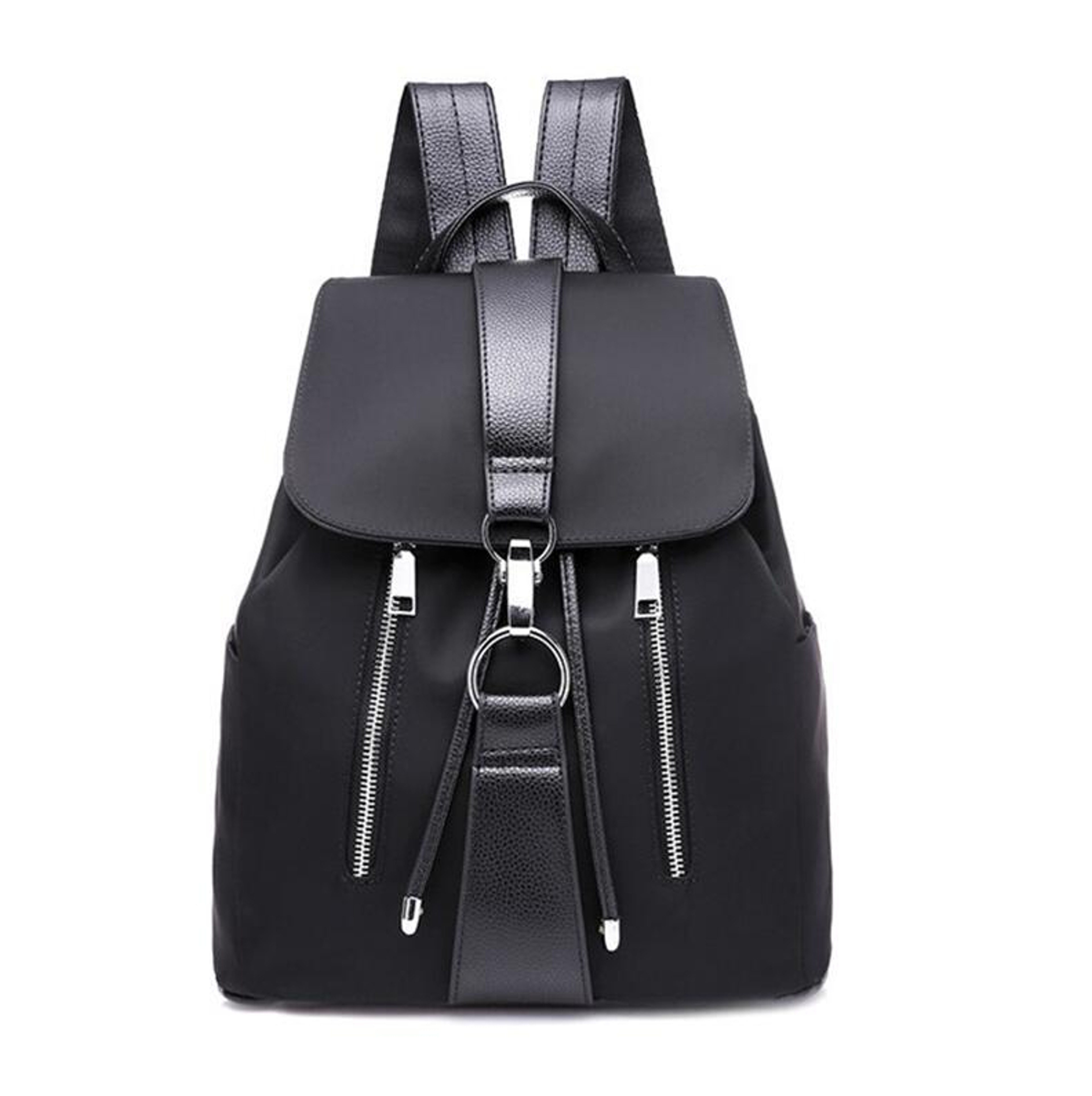 High Capacity Nylon Women Backpack Stylish Travel School Bag – view 7