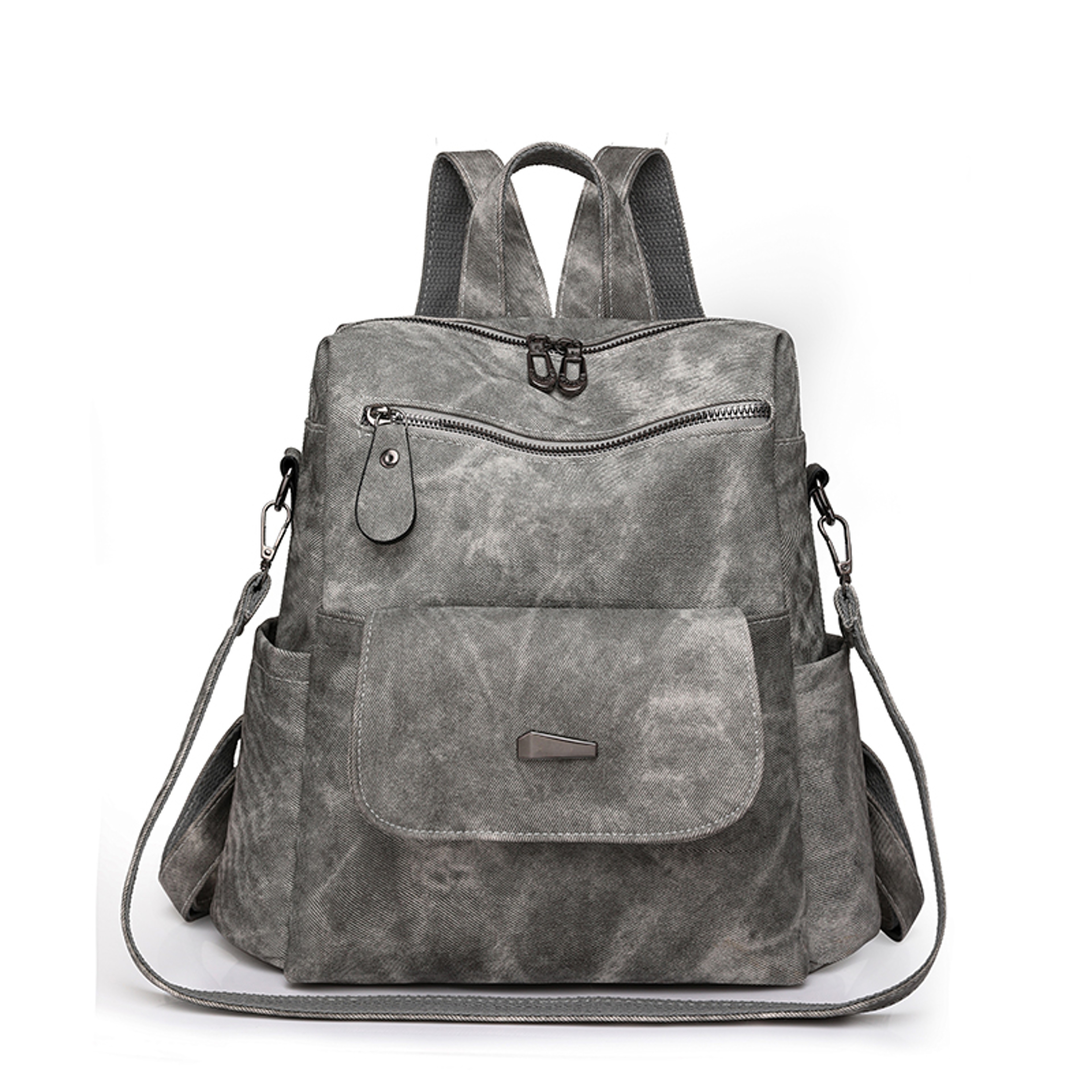 Urban Chic Leather Backpack Women Large Capacity Fashion Travel Backpack – view 8