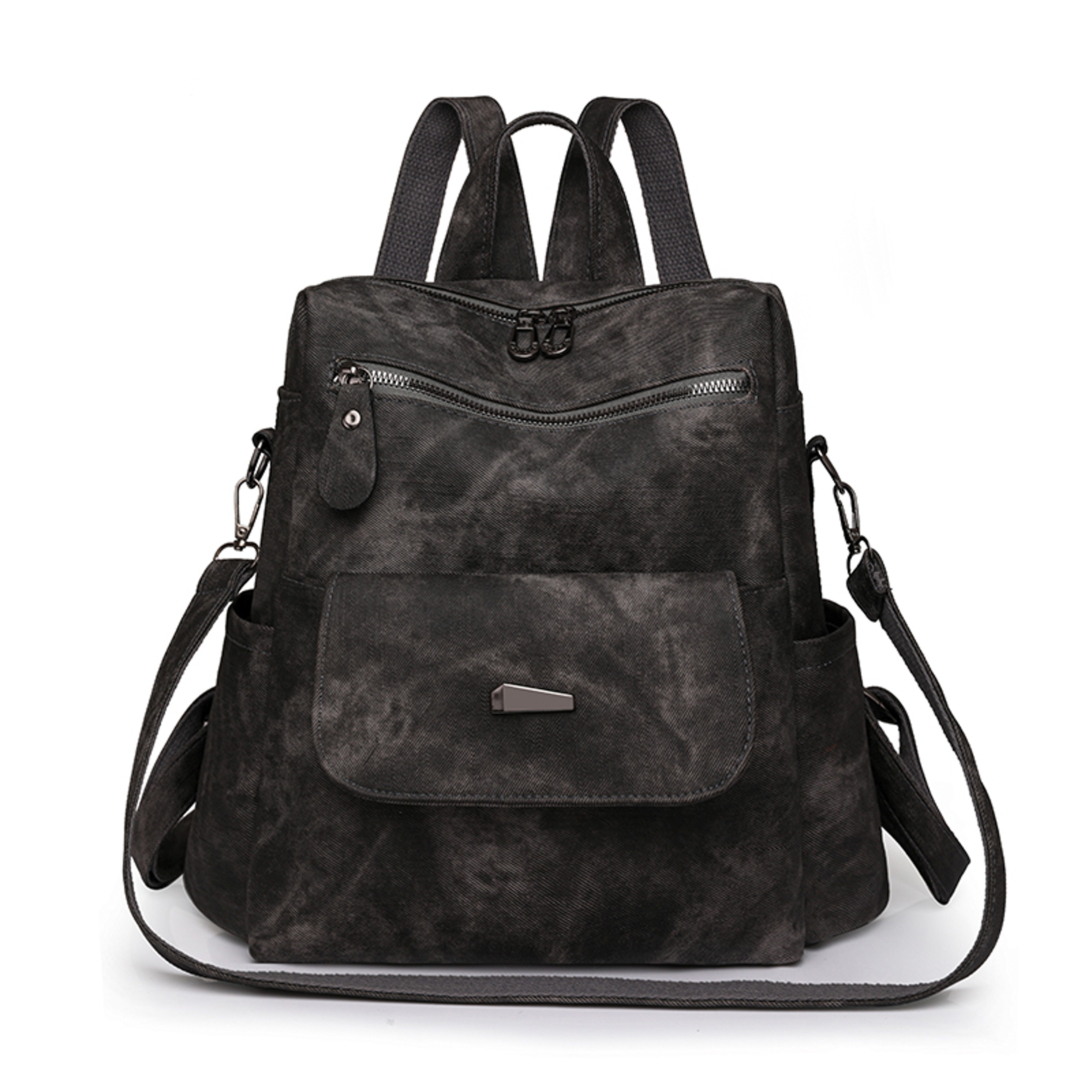 Urban Chic Leather Backpack Women Large Capacity Fashion Travel Backpack – view 11