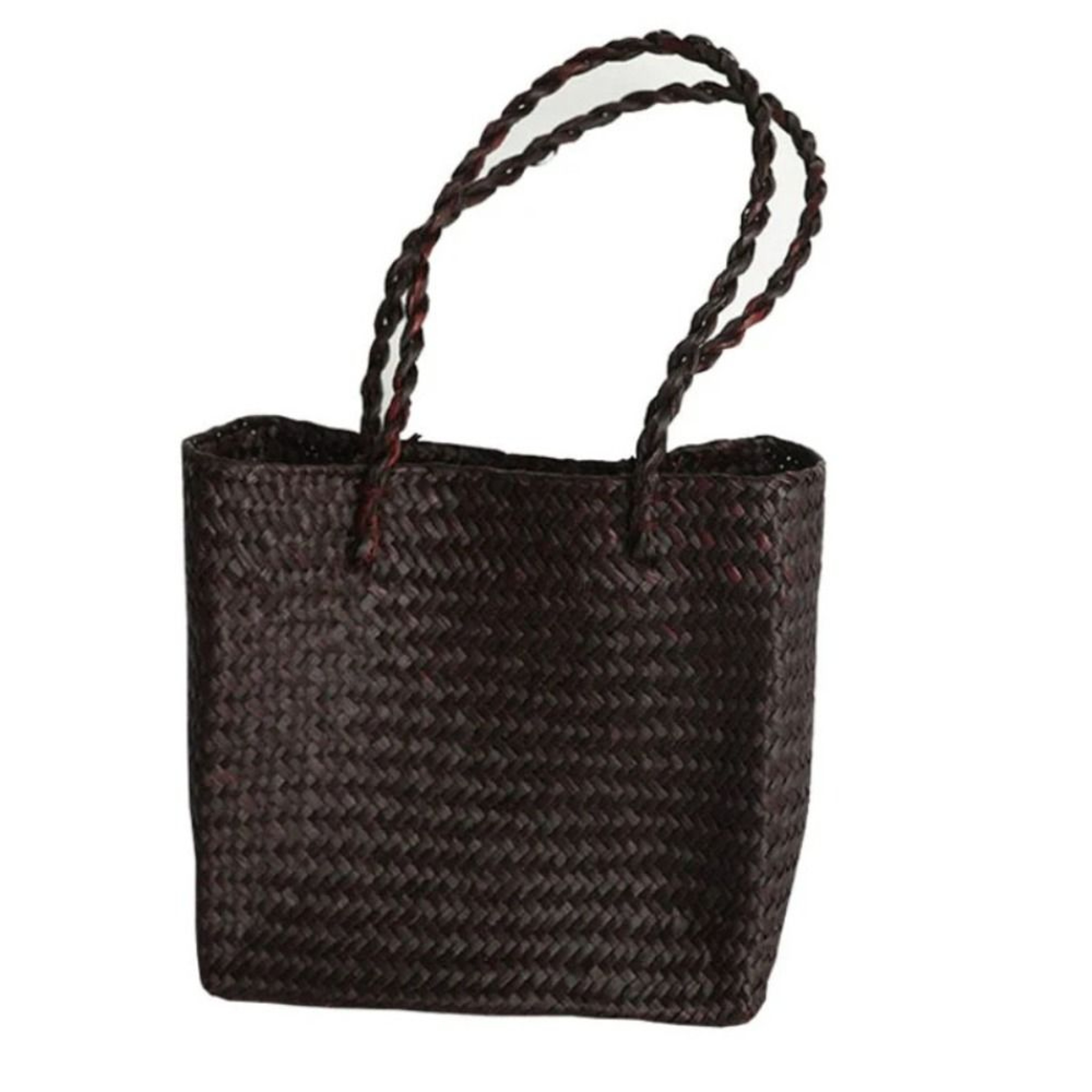 Summer Woven Straw Tote Bag Large Capacity Shoulder Handbag for Beach Travel Shopping – view 5