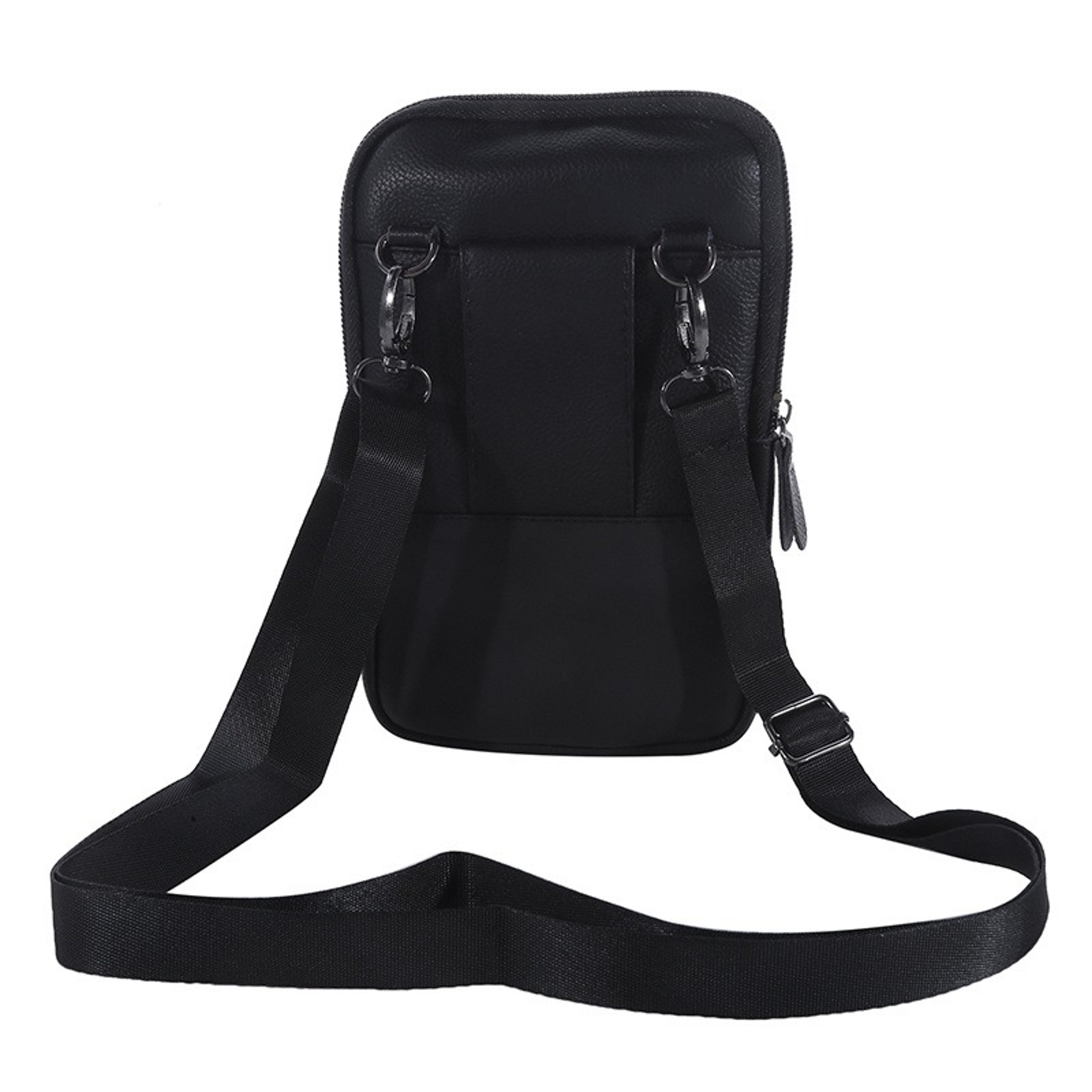 Leather Waist Bag for Men Crossbody Phone Holder Compact Outdoor Travel Belt Bag – view 5