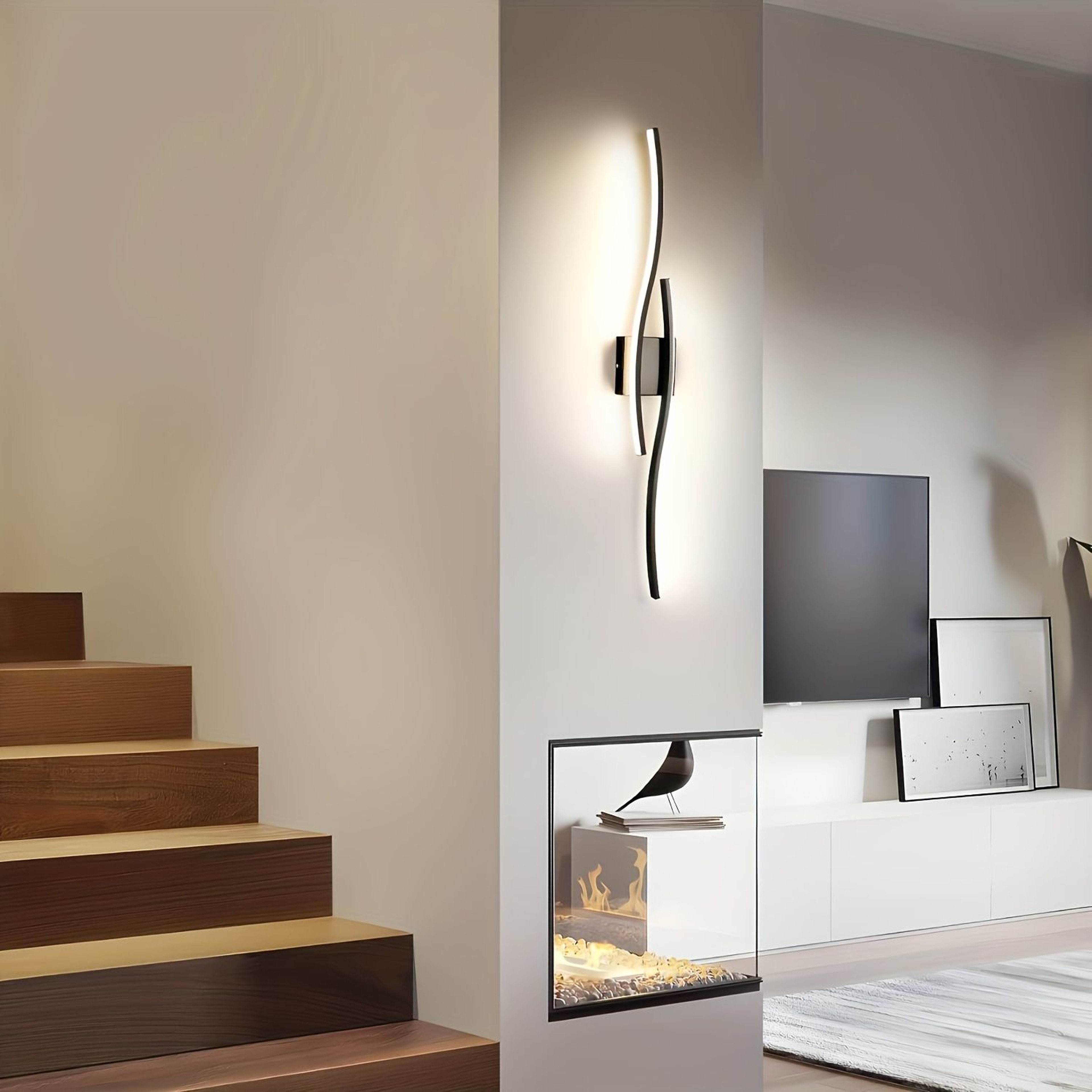 EnergyEfficient LED Wall Lamp Modern Aluminum Wall Sconces for Bedroom Living Room and Bedside L