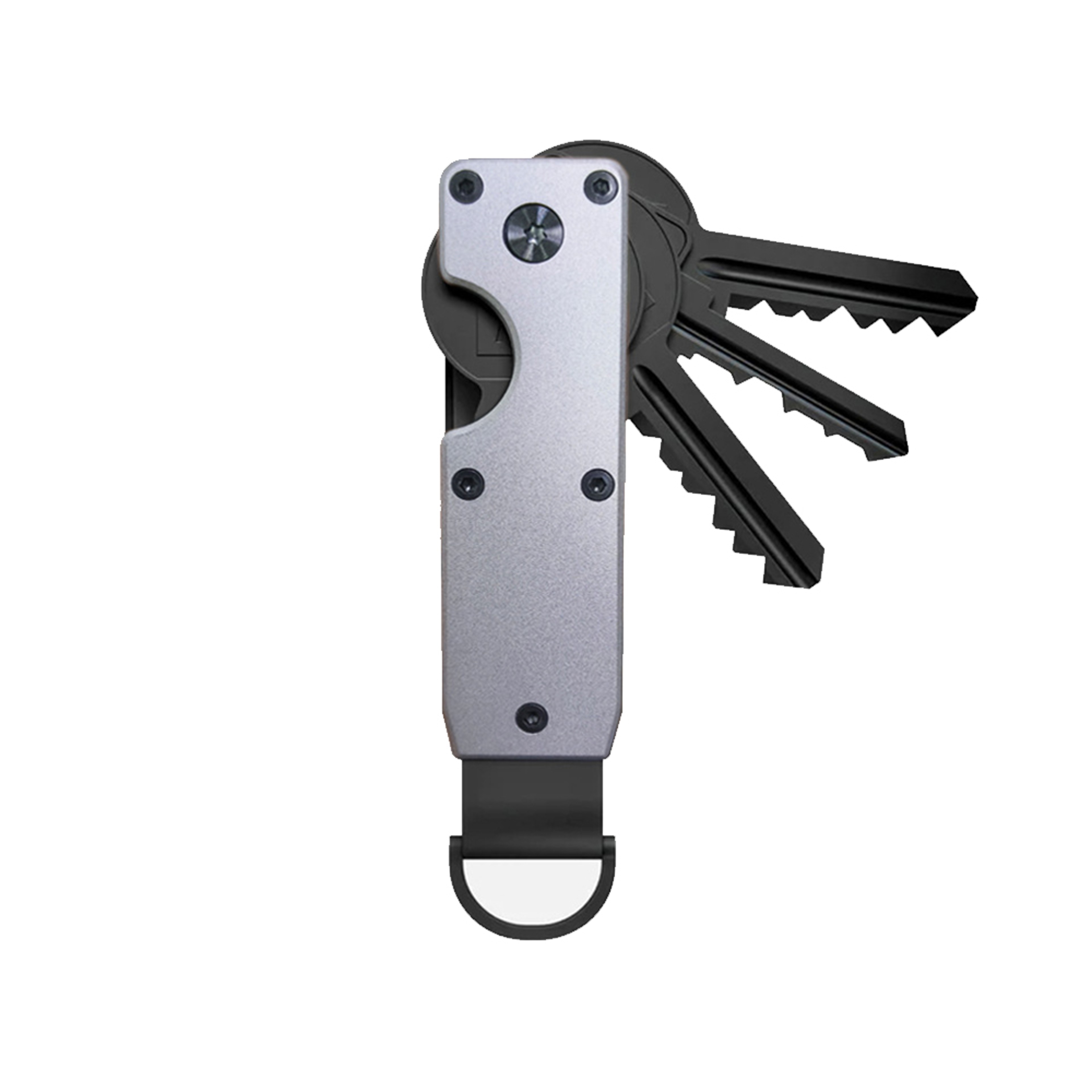 Minimalist Key Organizer Compact Holder, Durable Metal Key Chain Case | Pocket Key Holder for Keychain – view 11