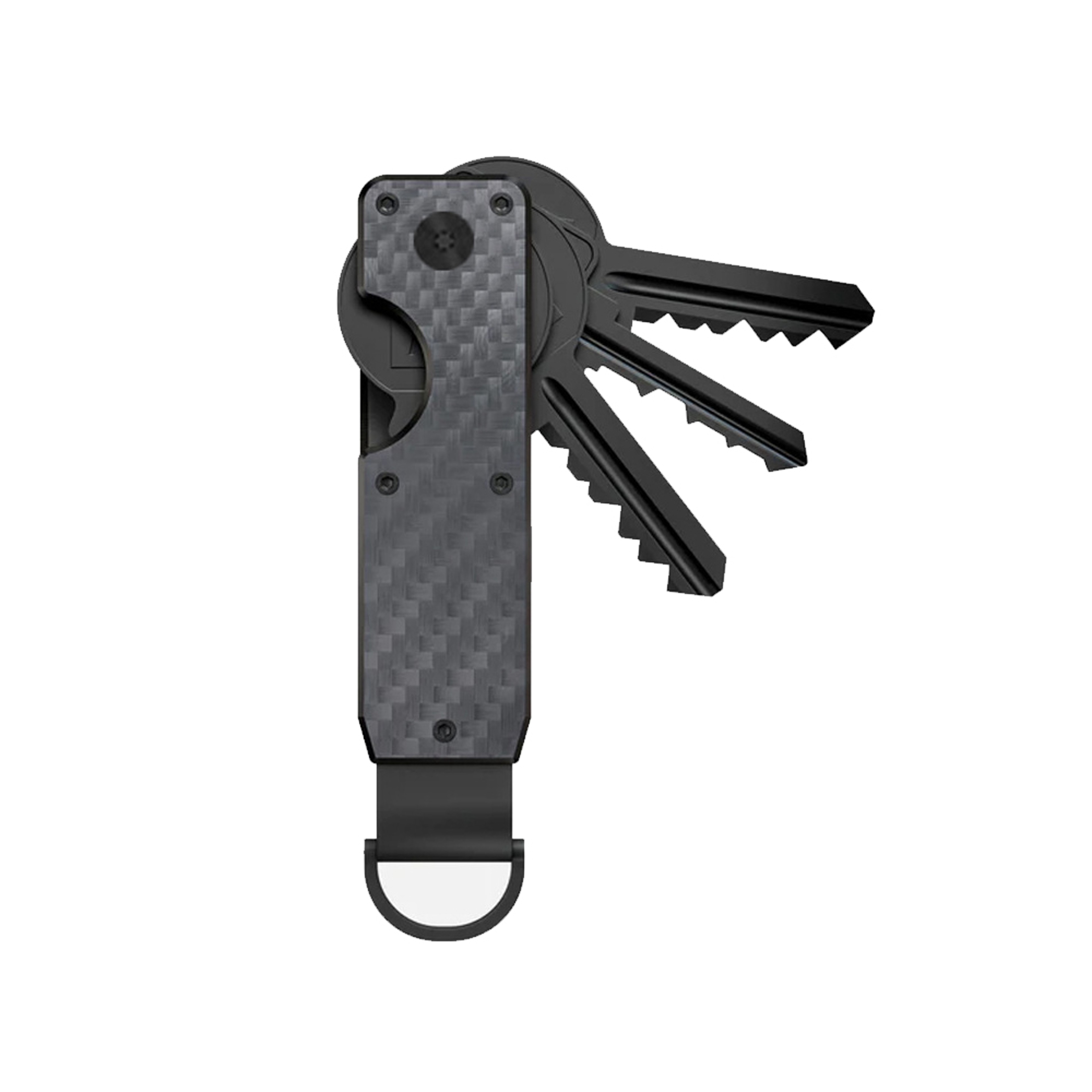 Minimalist Key Organizer Compact Holder, Durable Metal Key Chain Case | Pocket Key Holder for Keychain – view 21