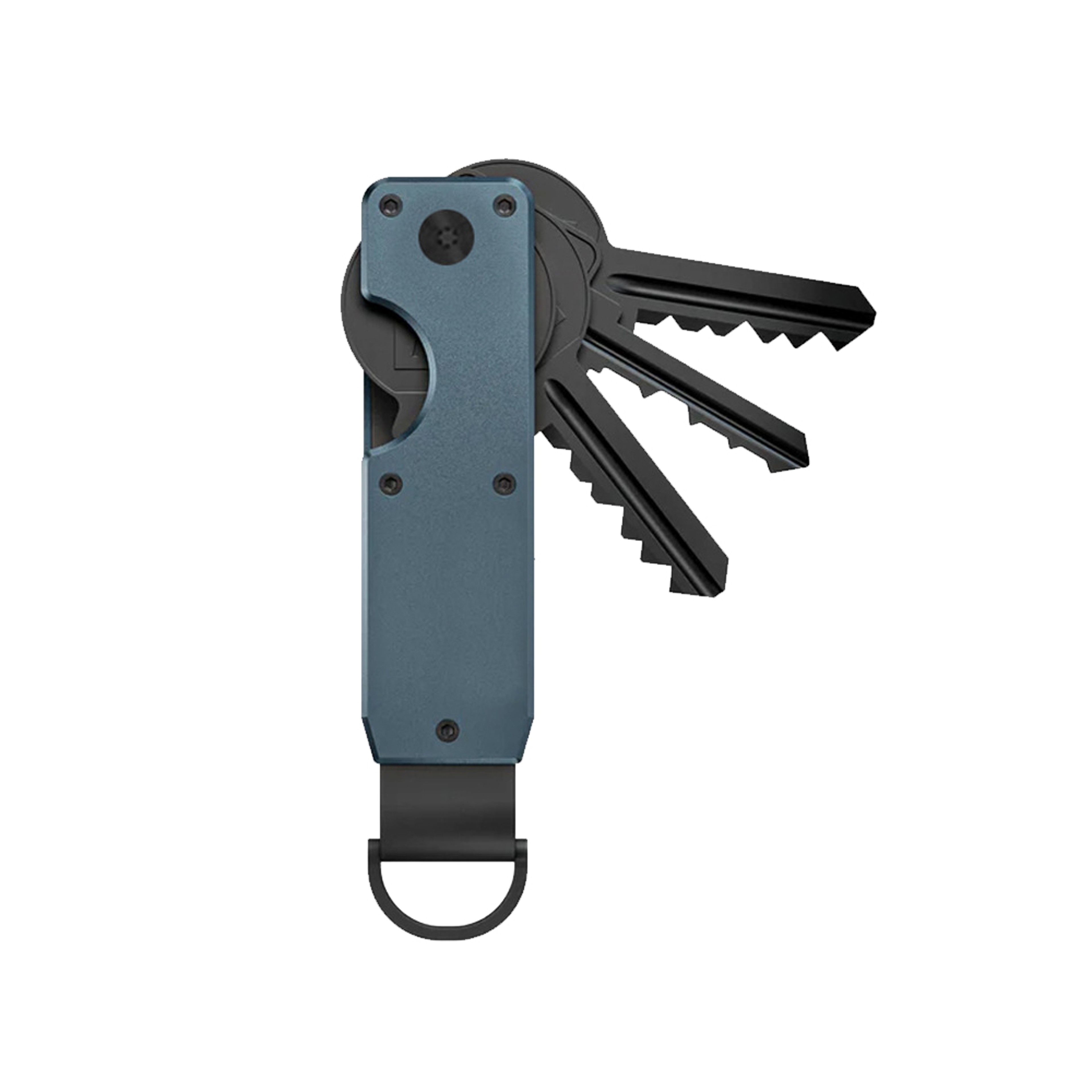 Minimalist Key Organizer Compact Holder, Durable Metal Key Chain Case | Pocket Key Holder for Keychain – view 23