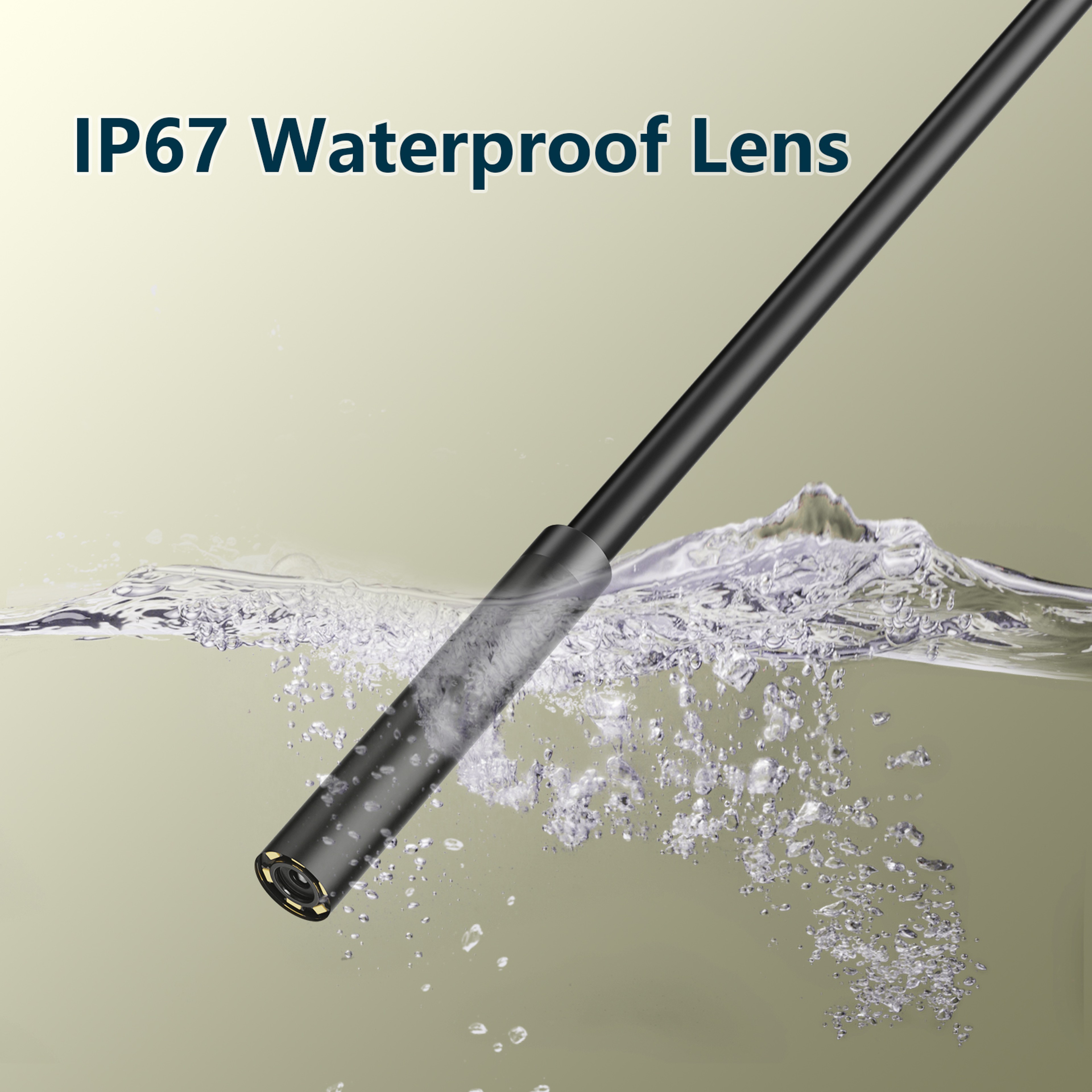 7.0MM TYPE-C Endoscope Camera – IP67 Waterproof, 6 Adjustable LEDs, USB Android Flexible Inspection Borescope for Phone – view 4