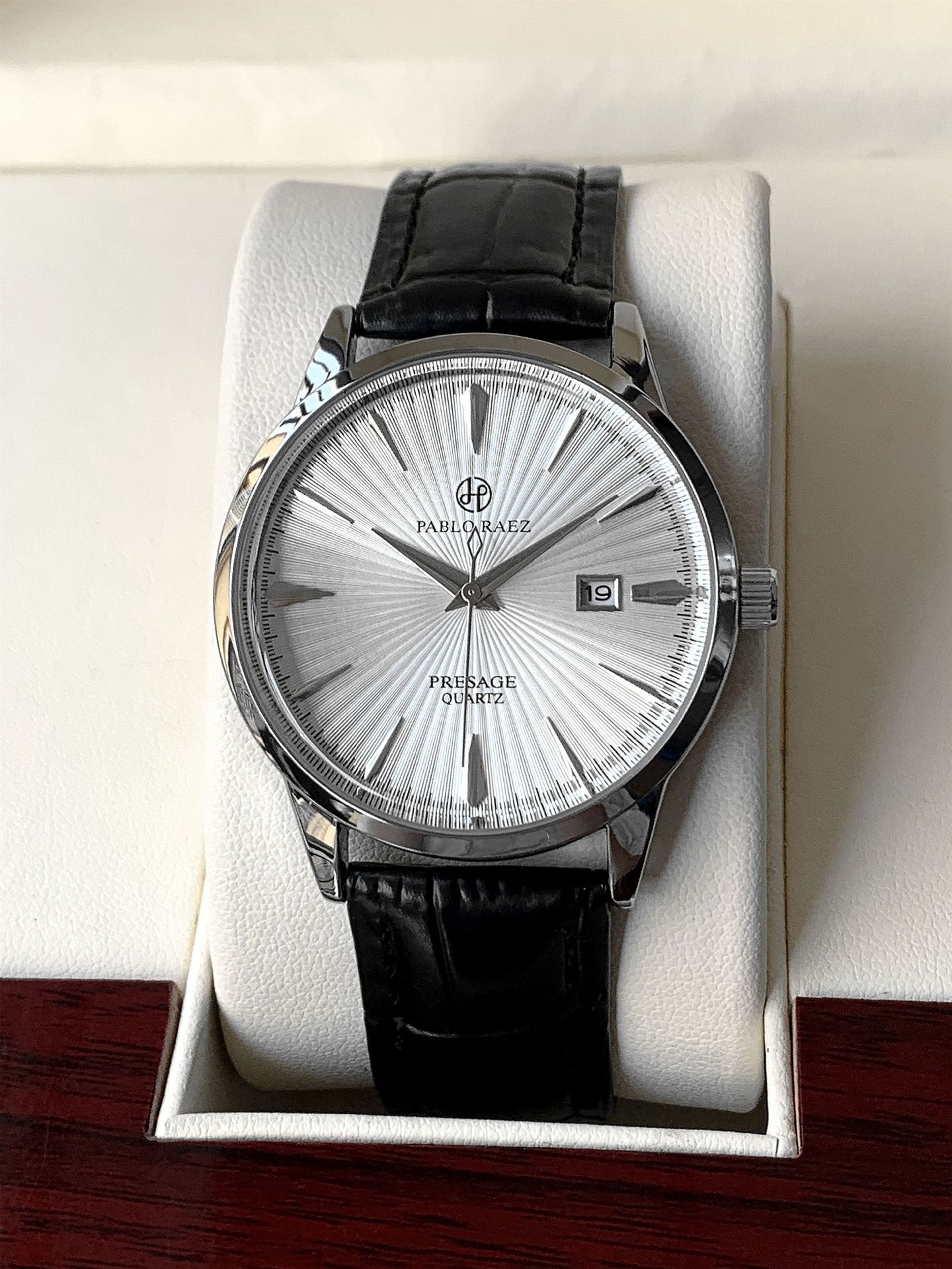 Waterproof Calendar Leather Strap Men Watch, Business Watches Quartz Wristwatches, Elegant Daily Timepiece – view 6