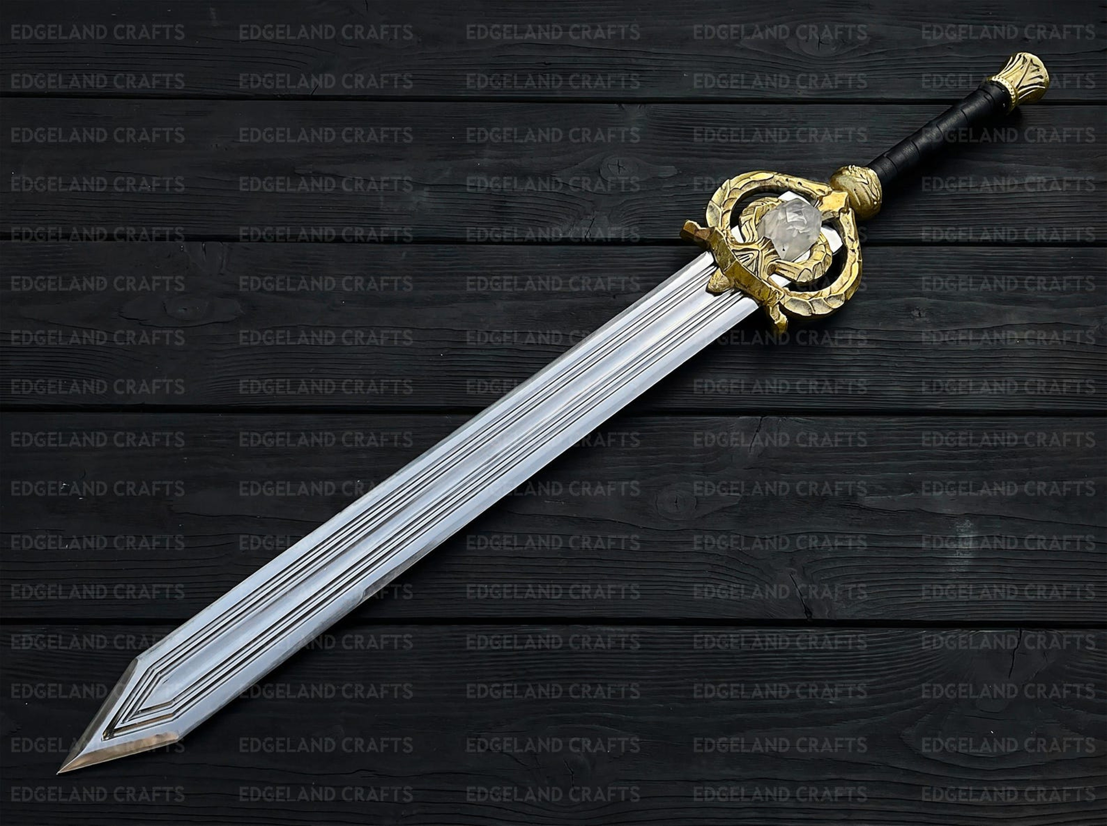 Handcrafted Skyrim Dawnbreaker Replica Sword  Cosplay Prop  Fantasy Collectible Gift For Skyr 7