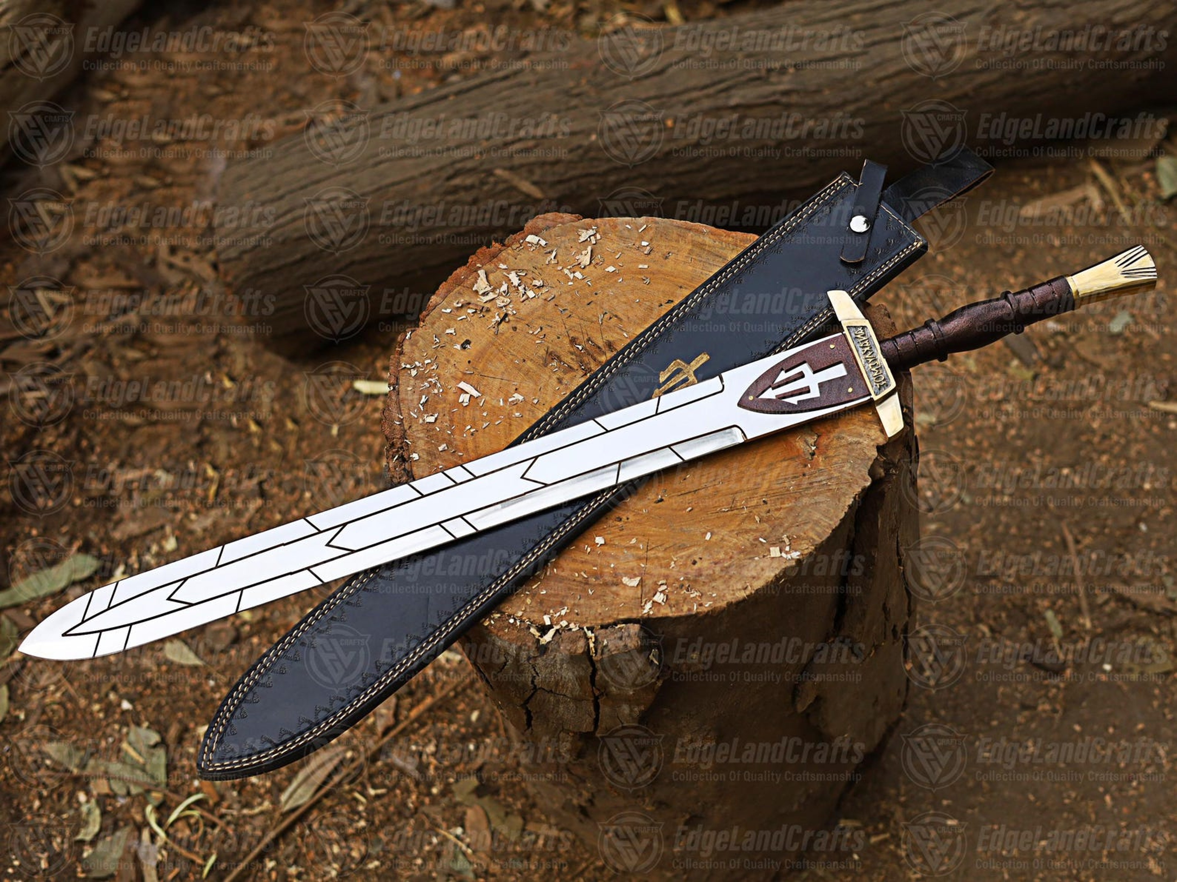 Handmade Percy Jackson Riptide Sword Replica  Stainless Steel Anaklusmos Collectible For Cospl 1