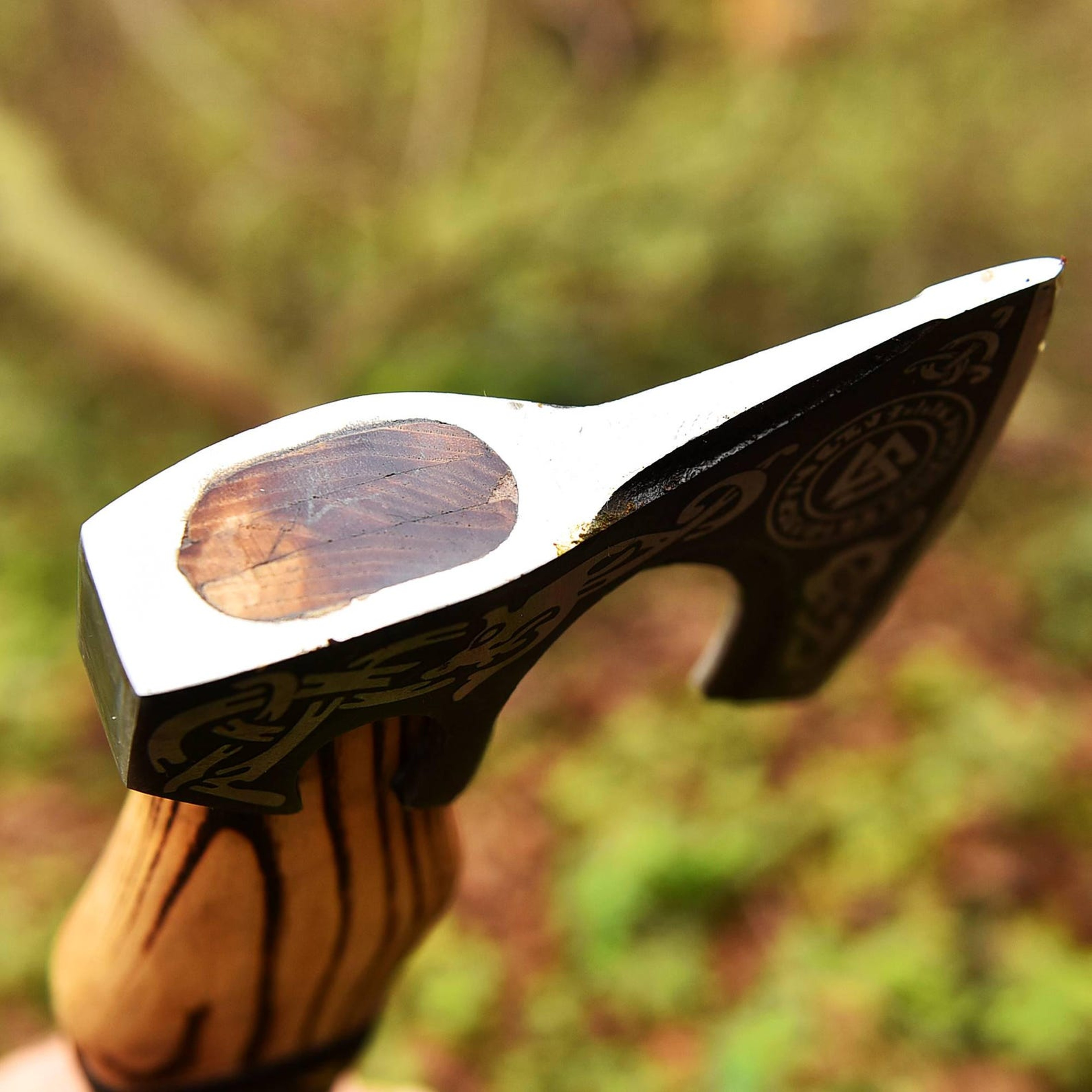 Viking Leviathan Throwing Axe  Unique Handmade Gift For Him Dad Husband Or Boyfriend Anniversary Bi 3