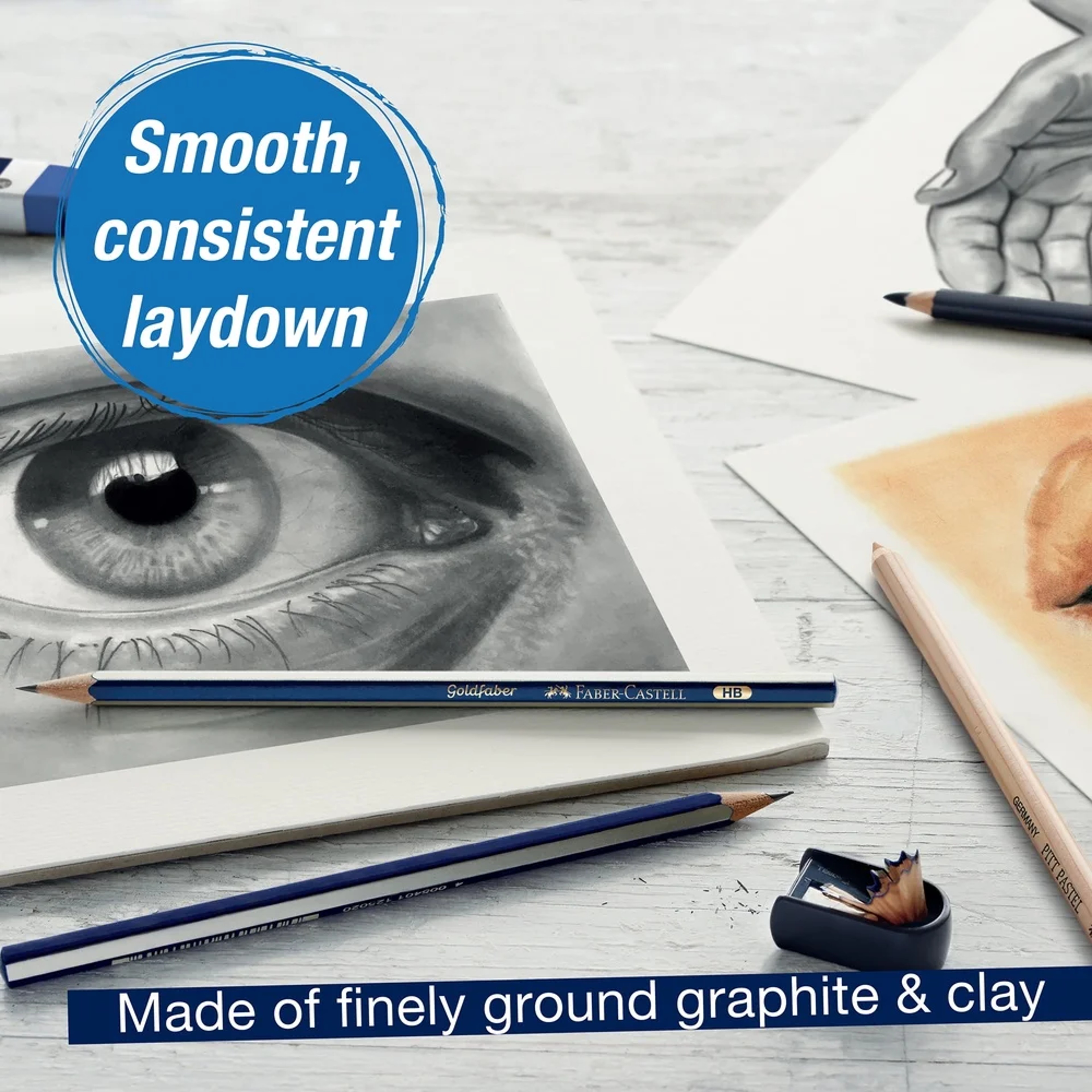 Professional Graphite Sketch Set with Drawing and Shading Pencils for Beginners – view 6
