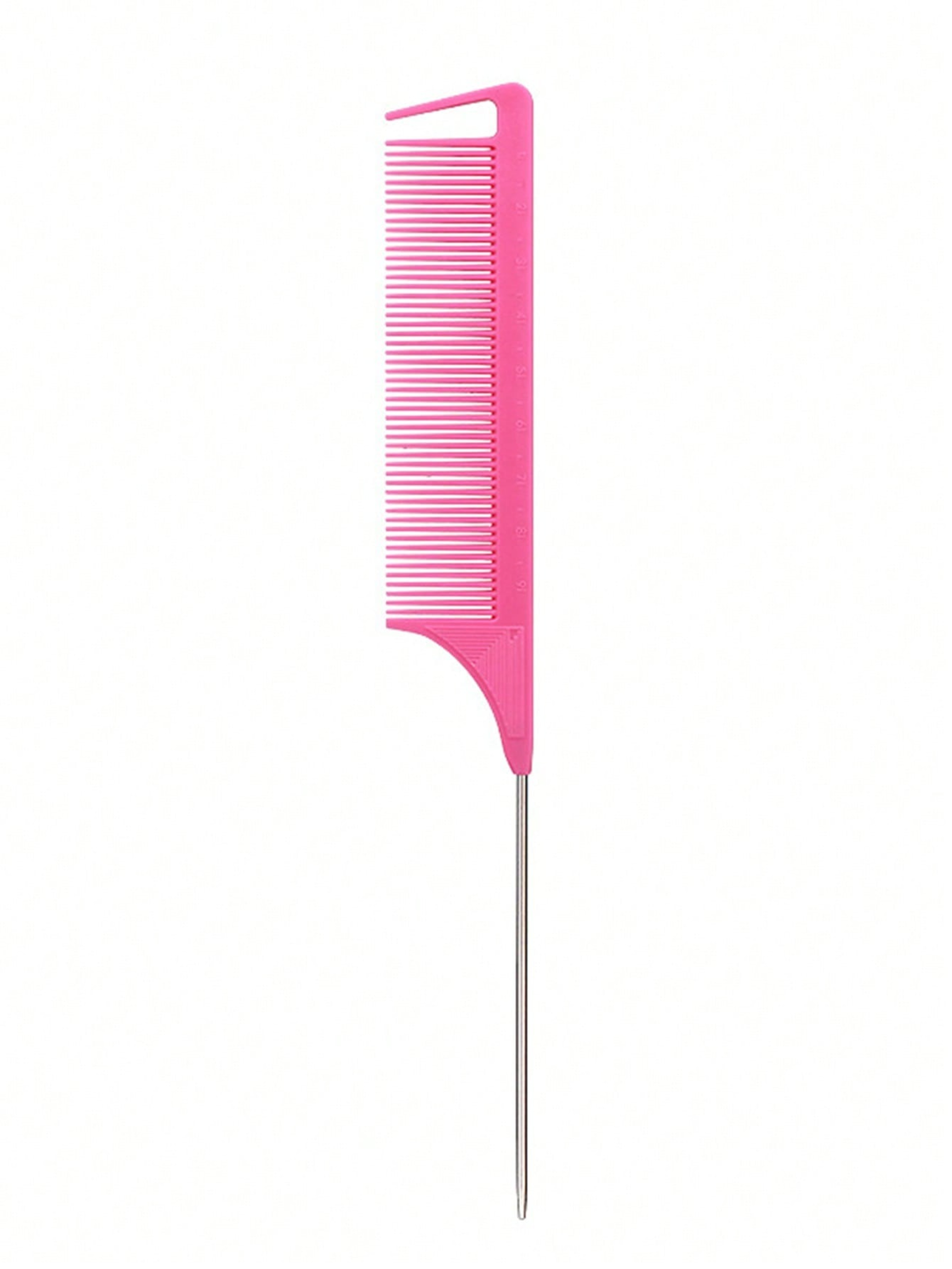 Professional Stainless Steel Pointed Tail Hair Comb Brush Salon Styling Hair Comb Tool For Hairdres 5