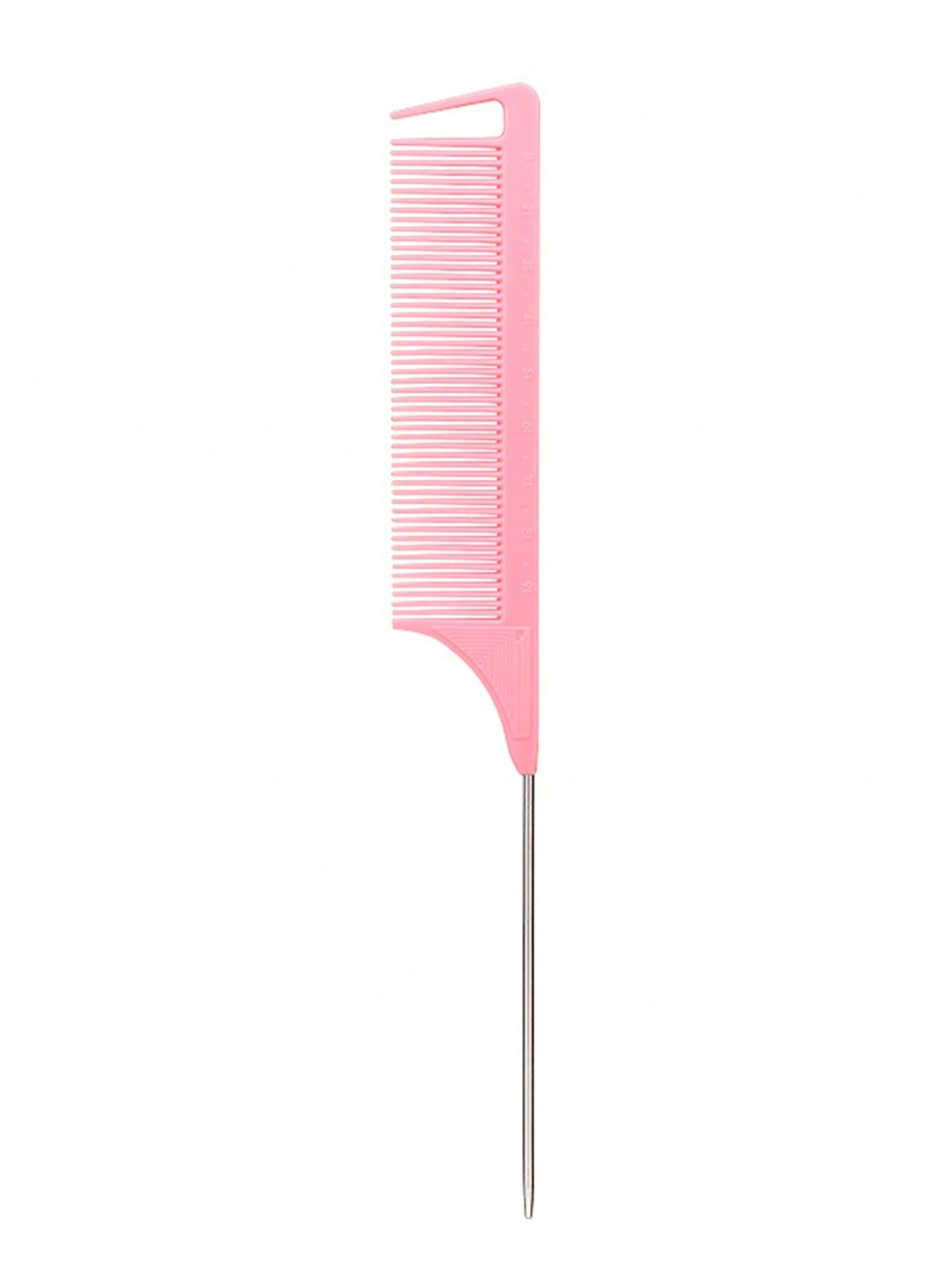 Professional Stainless Steel Pointed Tail Hair Comb Brush Salon Styling Hair Comb Tool For Hairdres 8