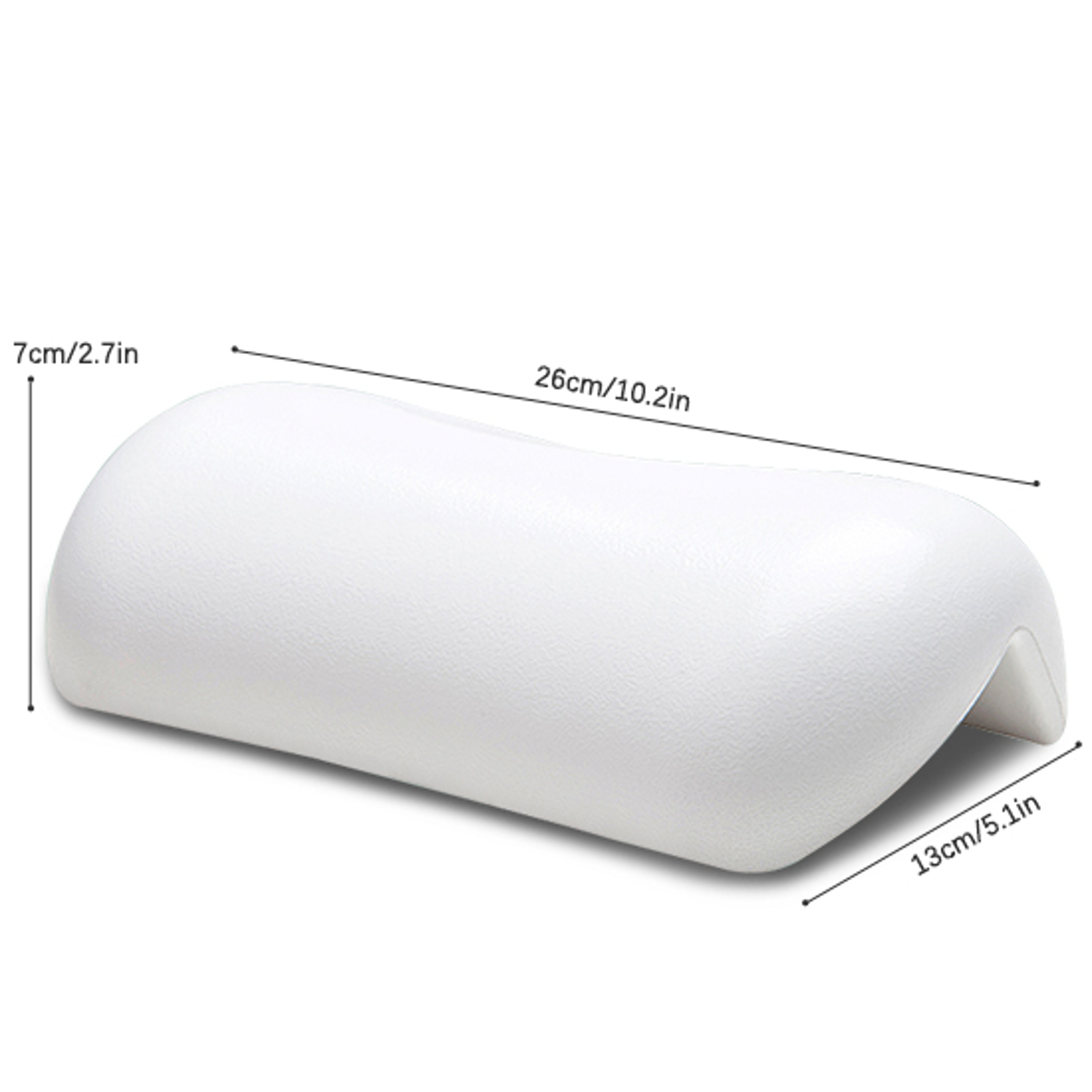 Non-Slip SPA Bath Pillow Headrest, Soft Waterproof Bathtub Cushion with Strong Suction Cups, Easy-Clean Bath Pillows – view 7