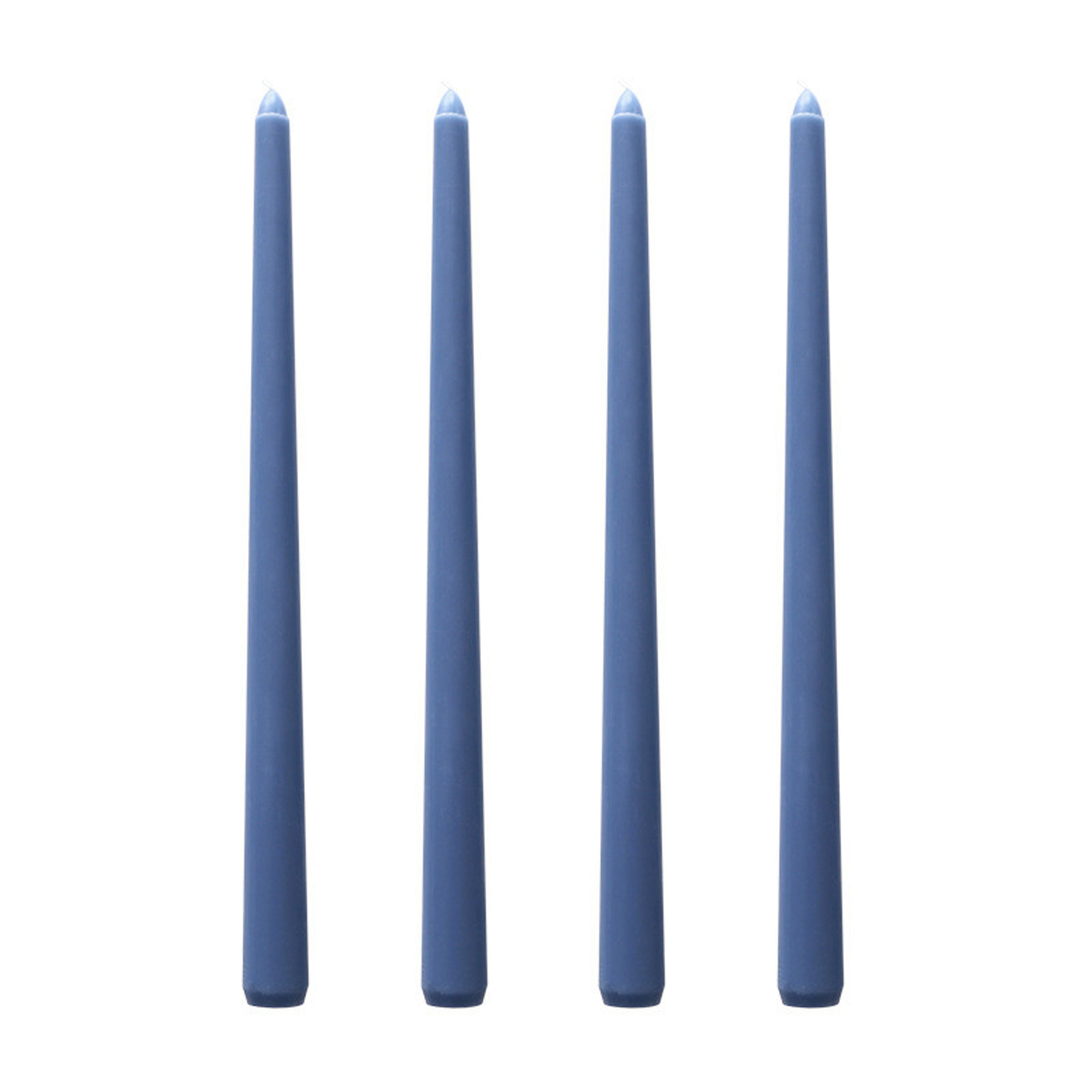 Long Burning Taper Candles, 4 Pack, Dripless Smokeless Unscented, for Home Interior and Valentine's Decor – view 16