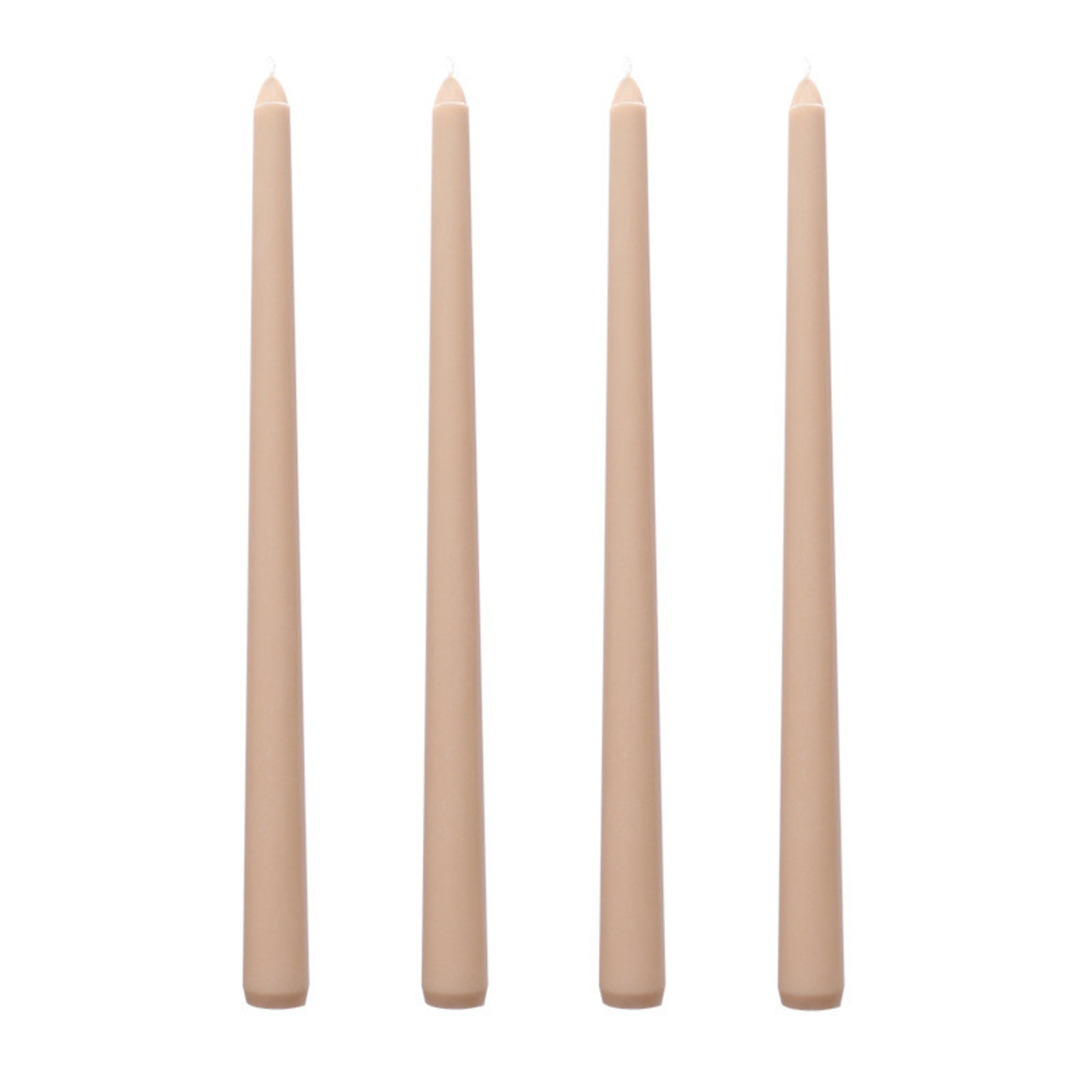 Long Burning Taper Candles, 4 Pack, Dripless Smokeless Unscented, for Home Interior and Valentine's Decor – view 13