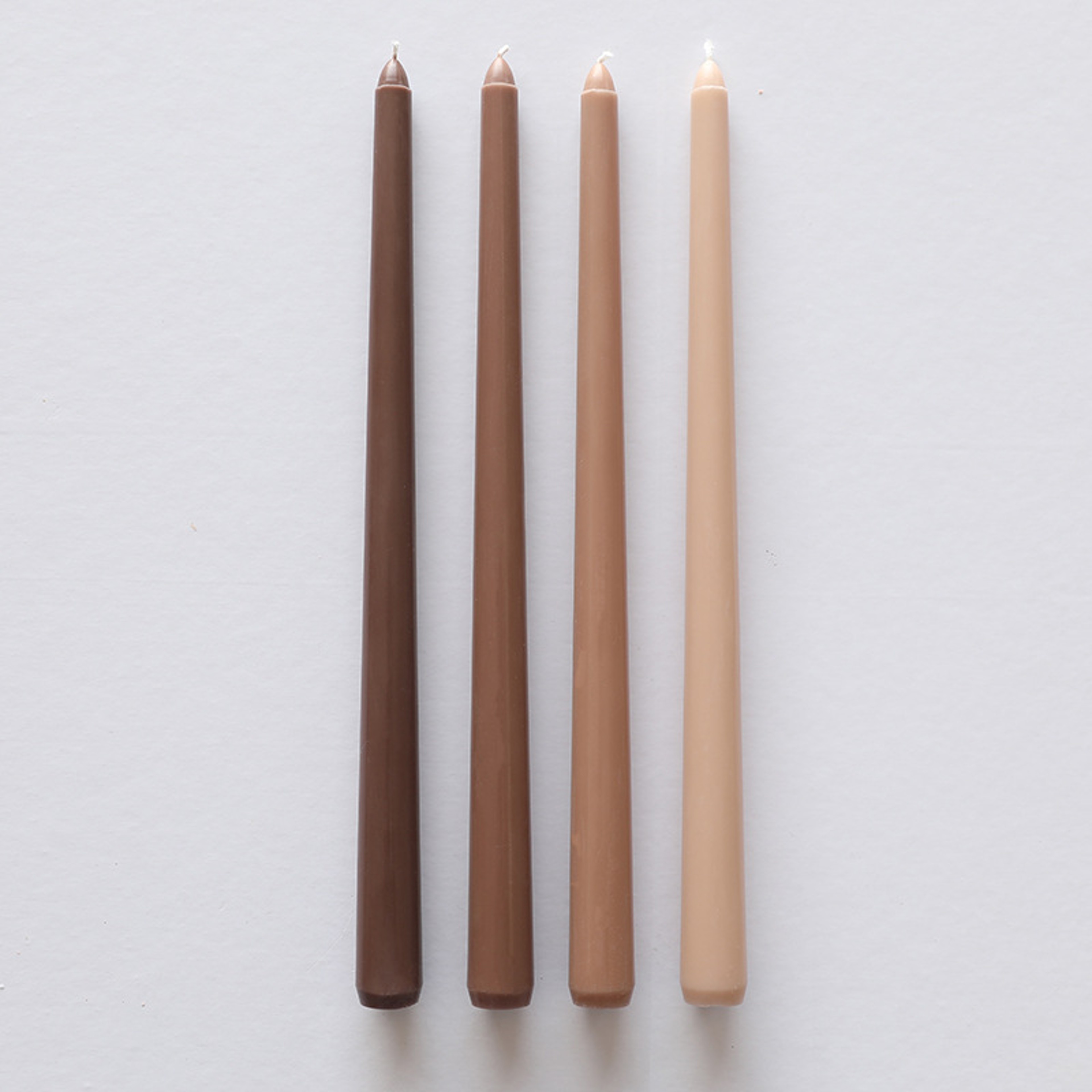 Long Burning Taper Candles, 4 Pack, Dripless Smokeless Unscented, for Home Interior and Valentine's Decor – view 17