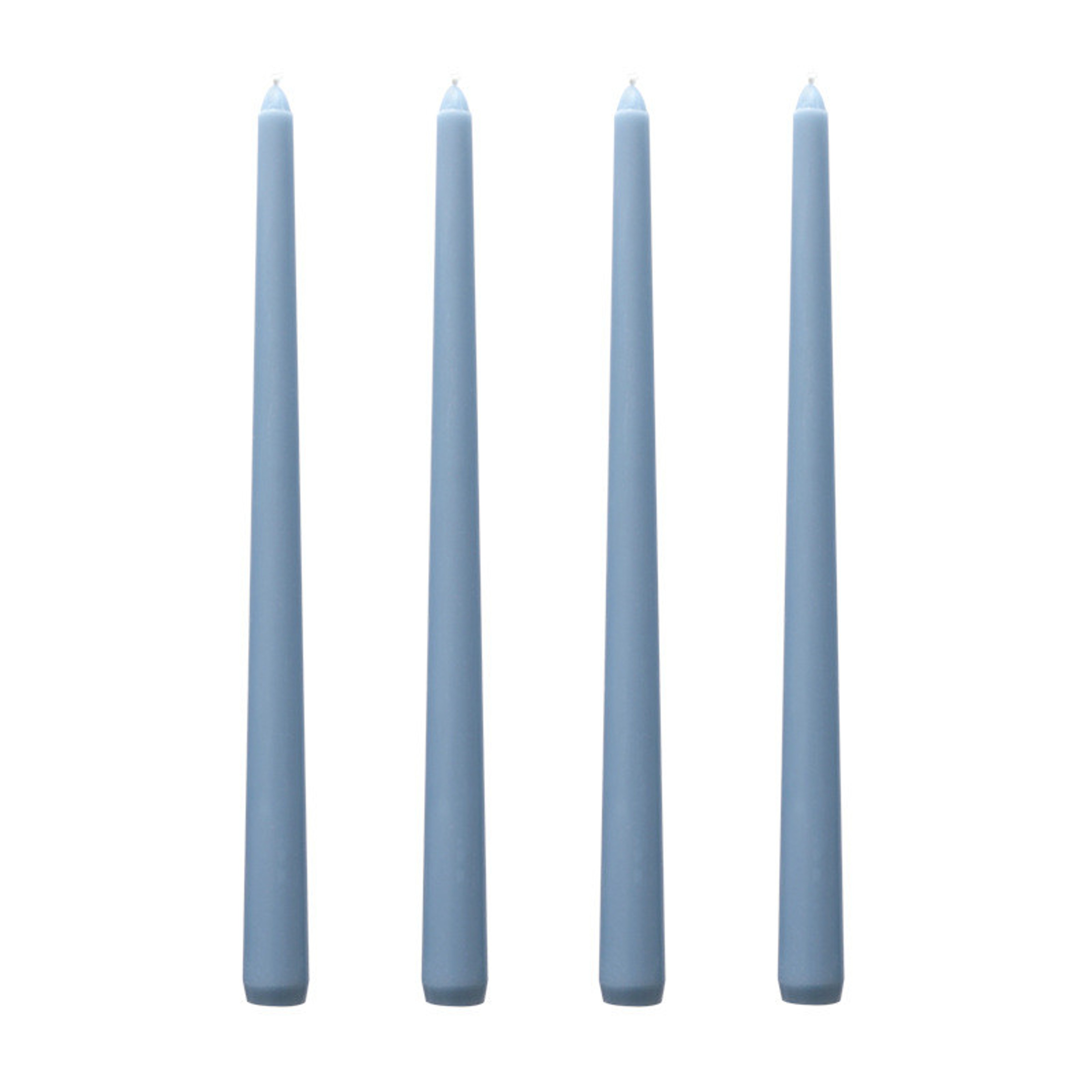 Long Burning Taper Candles, 4 Pack, Dripless Smokeless Unscented, for Home Interior and Valentine's Decor – view 18