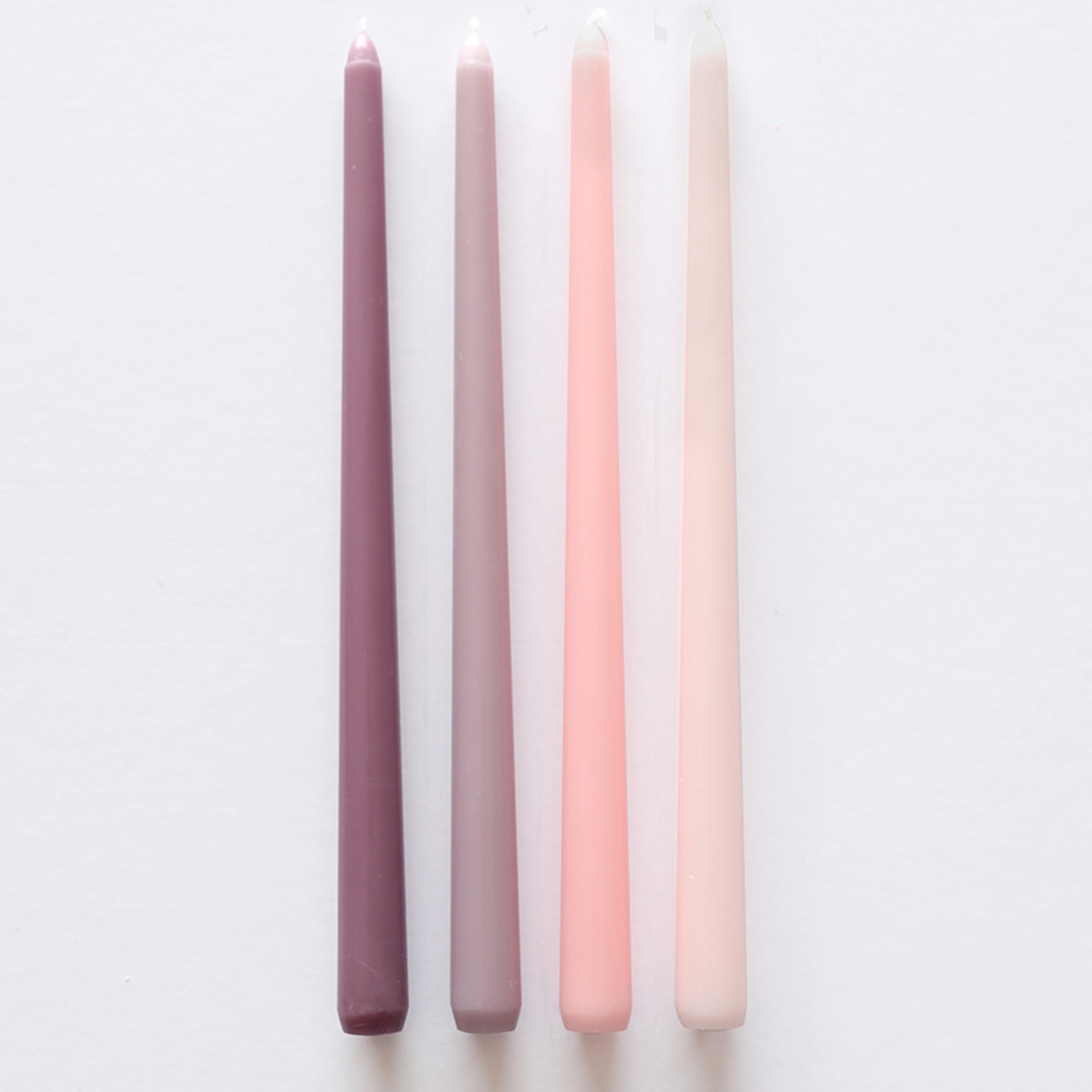 Long Burning Taper Candles, 4 Pack, Dripless Smokeless Unscented, for Home Interior and Valentine's Decor – view 21