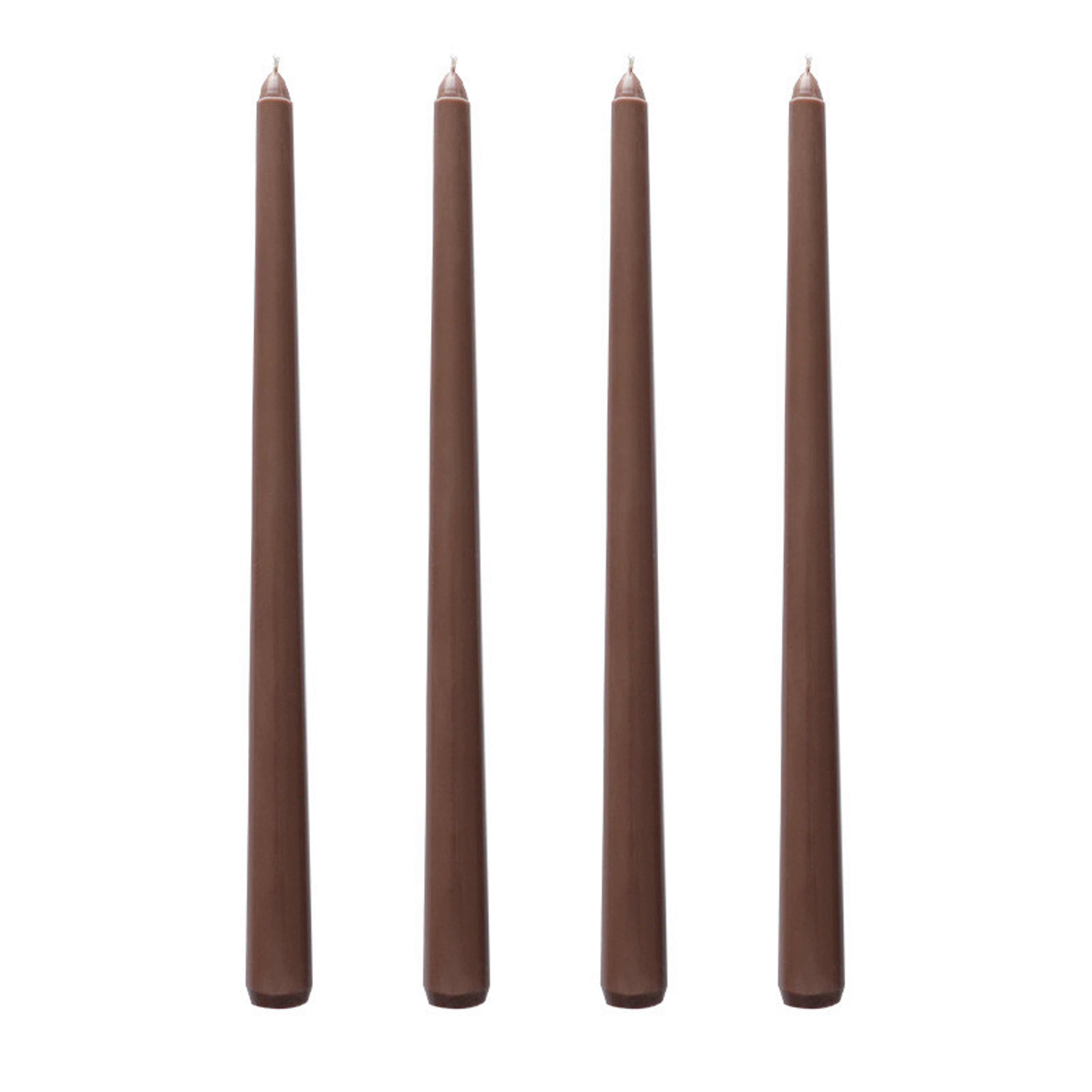 Long Burning Taper Candles, 4 Pack, Dripless Smokeless Unscented, for Home Interior and Valentine's Decor – view 25