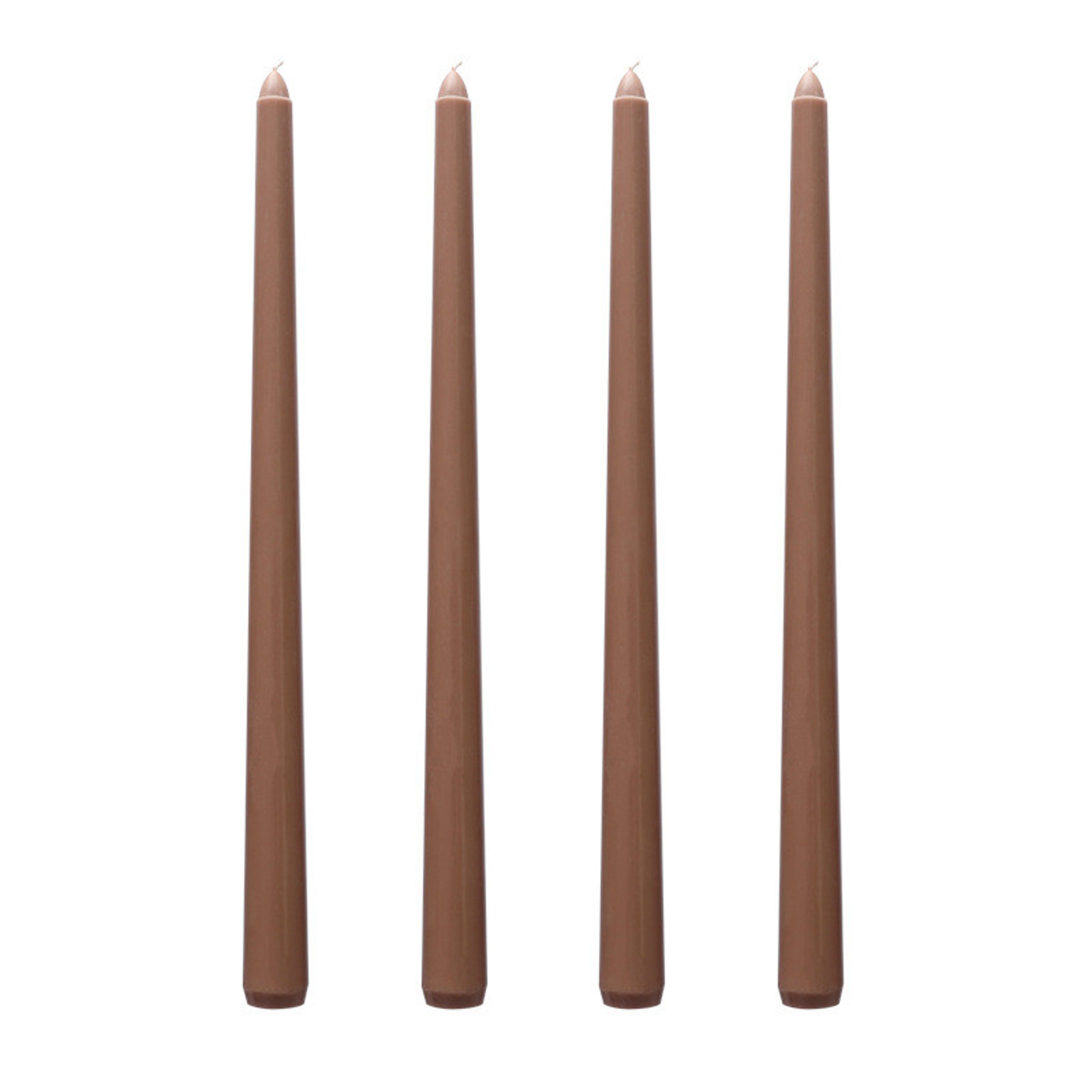 Long Burning Taper Candles, 4 Pack, Dripless Smokeless Unscented, for Home Interior and Valentine's Decor – view 26