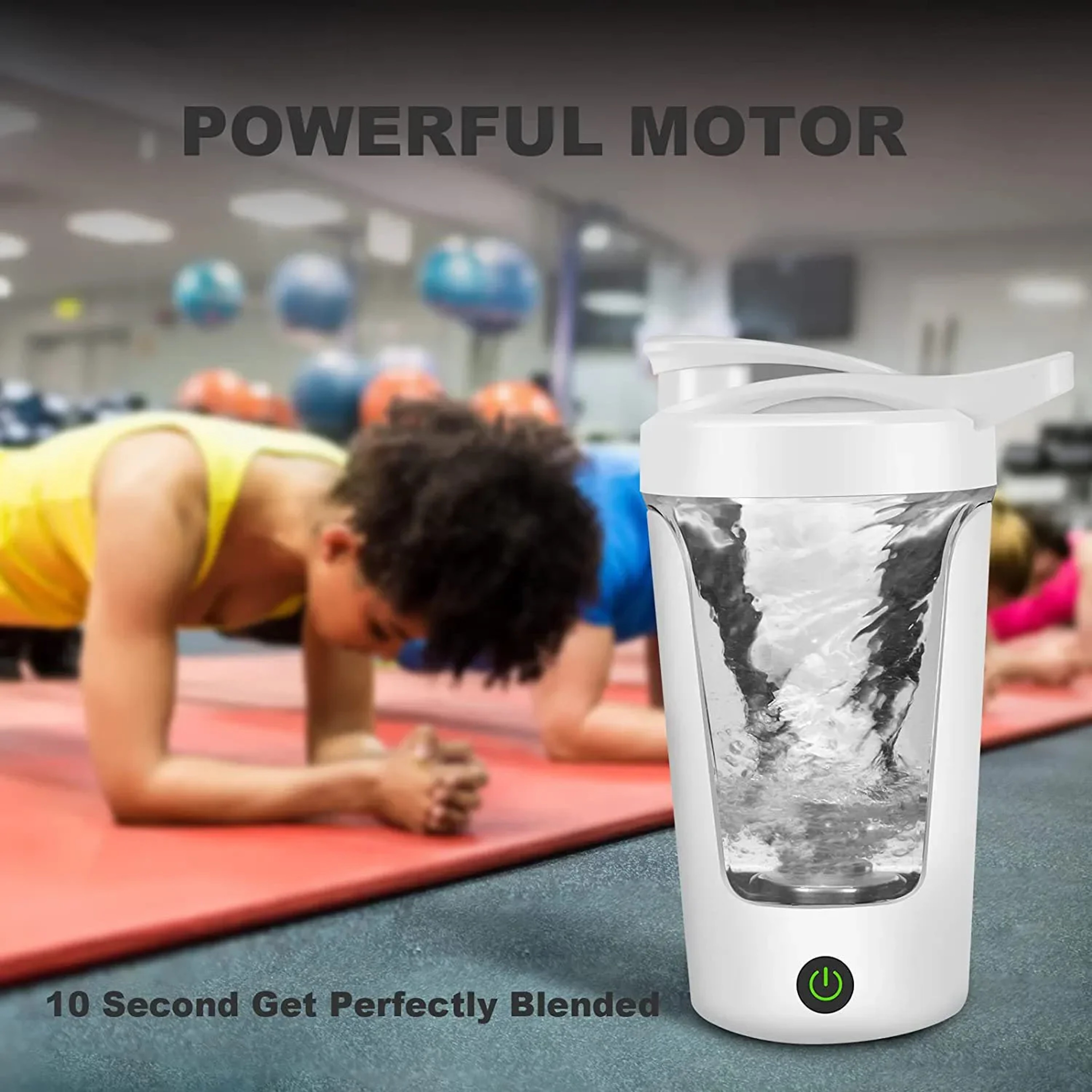 Portable Blenders Cup Electric Mixing Cup Protein Powder Shaker Bottle Mixer For Home Travel Office Kitchen Tools – view 2