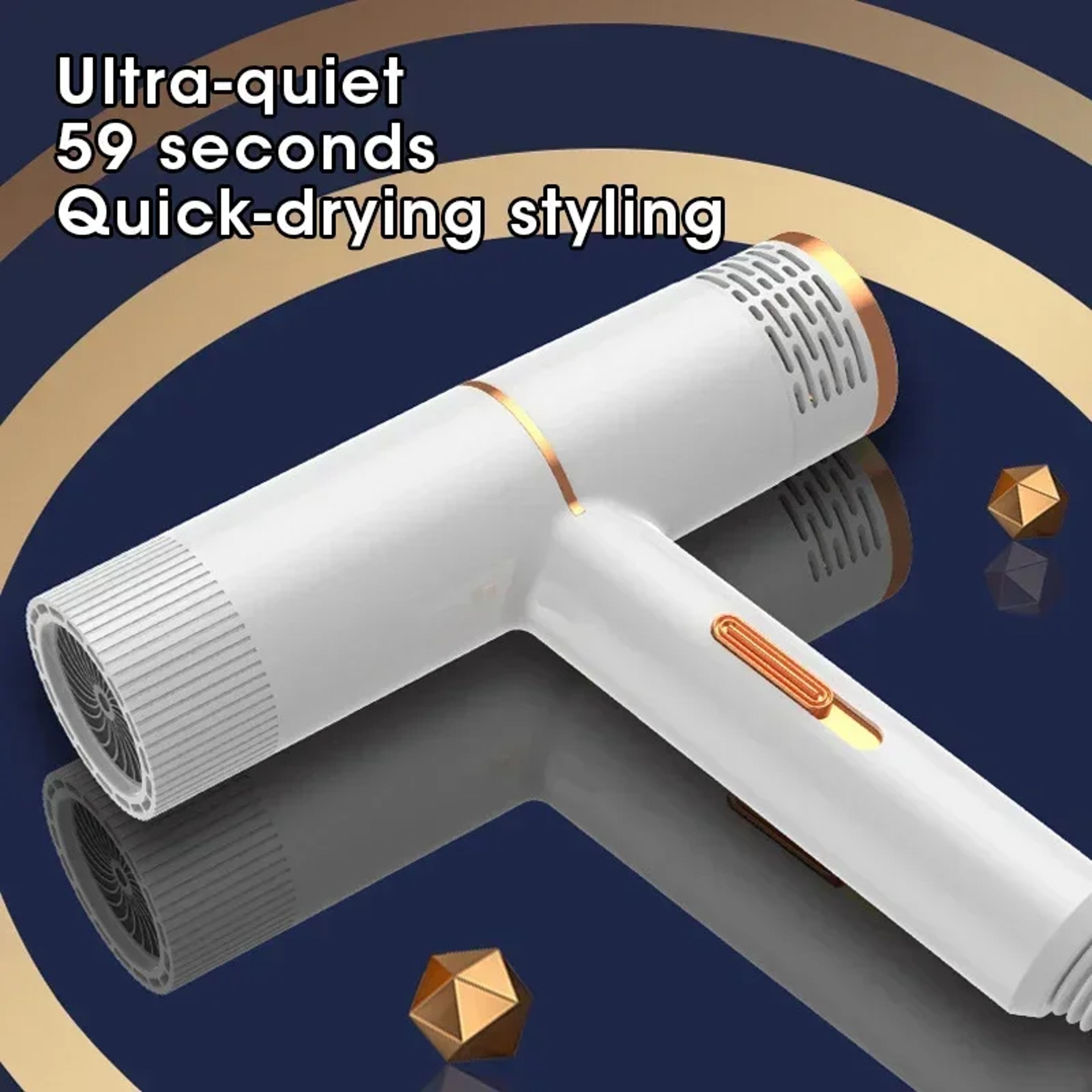 Strong Wind Professional Hair Dryer Salon Dryer Hot Air And Cold Air Wind Negative Ionic Hammer Blo 1