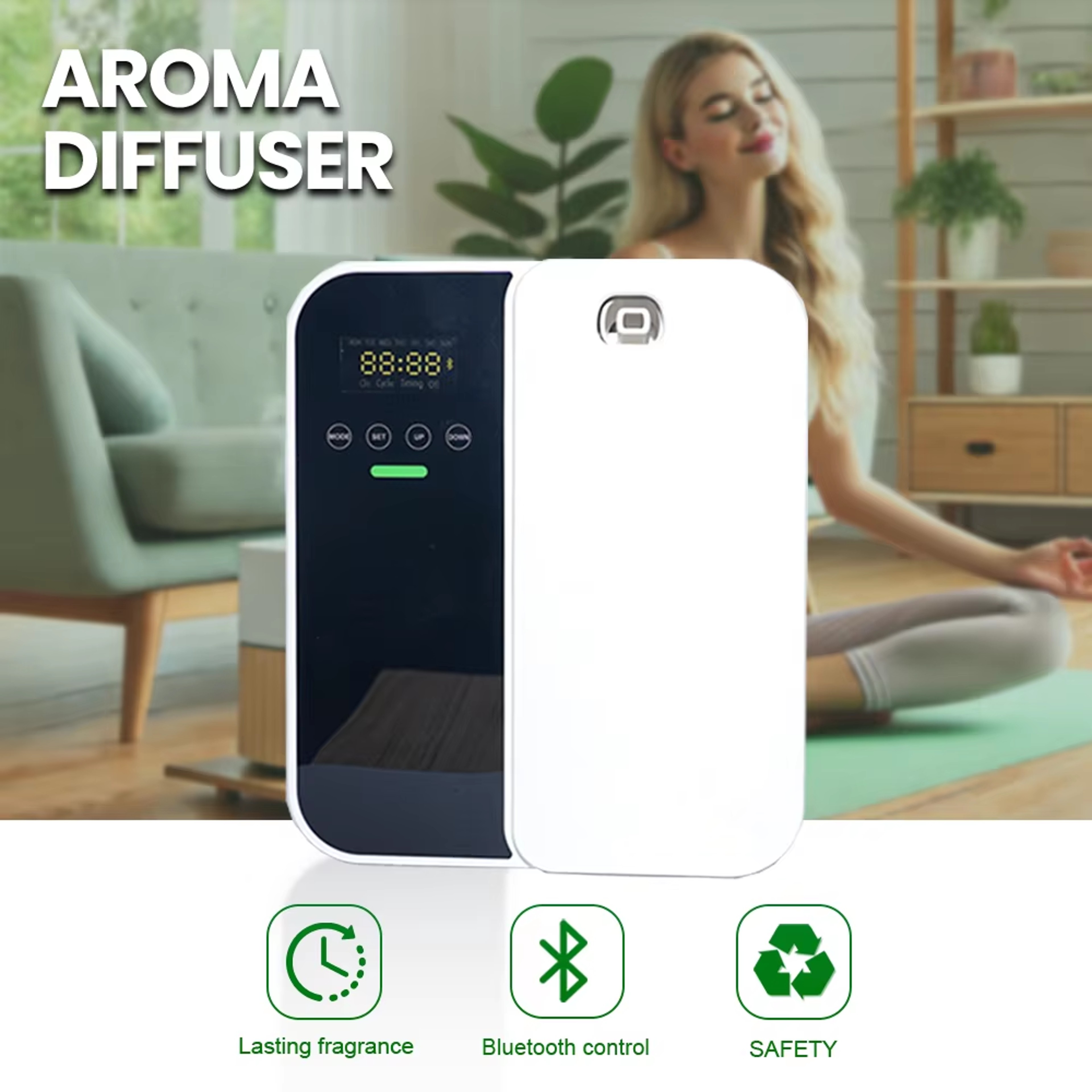 Electric Aroma Diffuser Scent Machine For Essential Oils 3