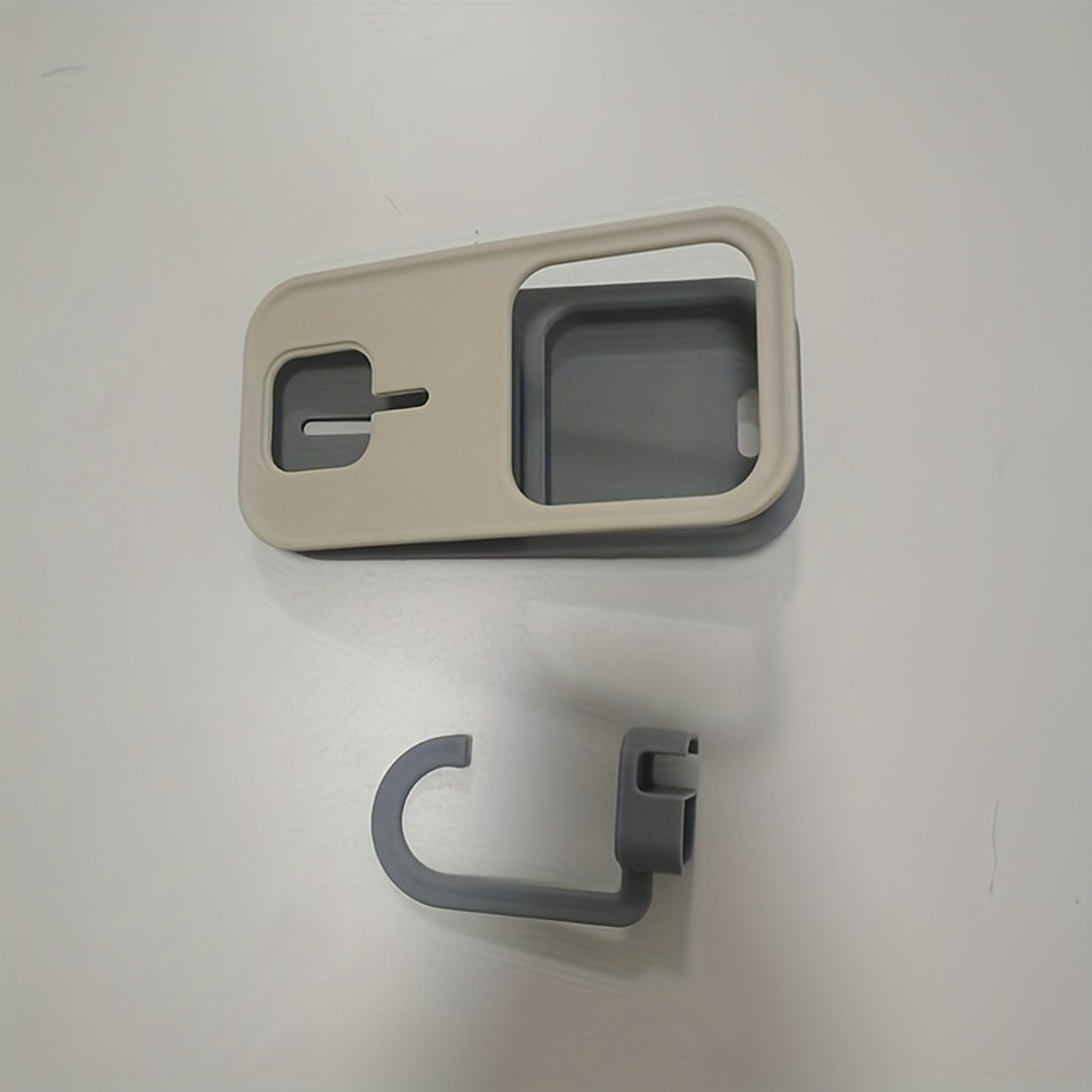Multifunctional Desk Cup Holder Clip With Beverage Clamp And Side Hole PP Material Office Accessory 4