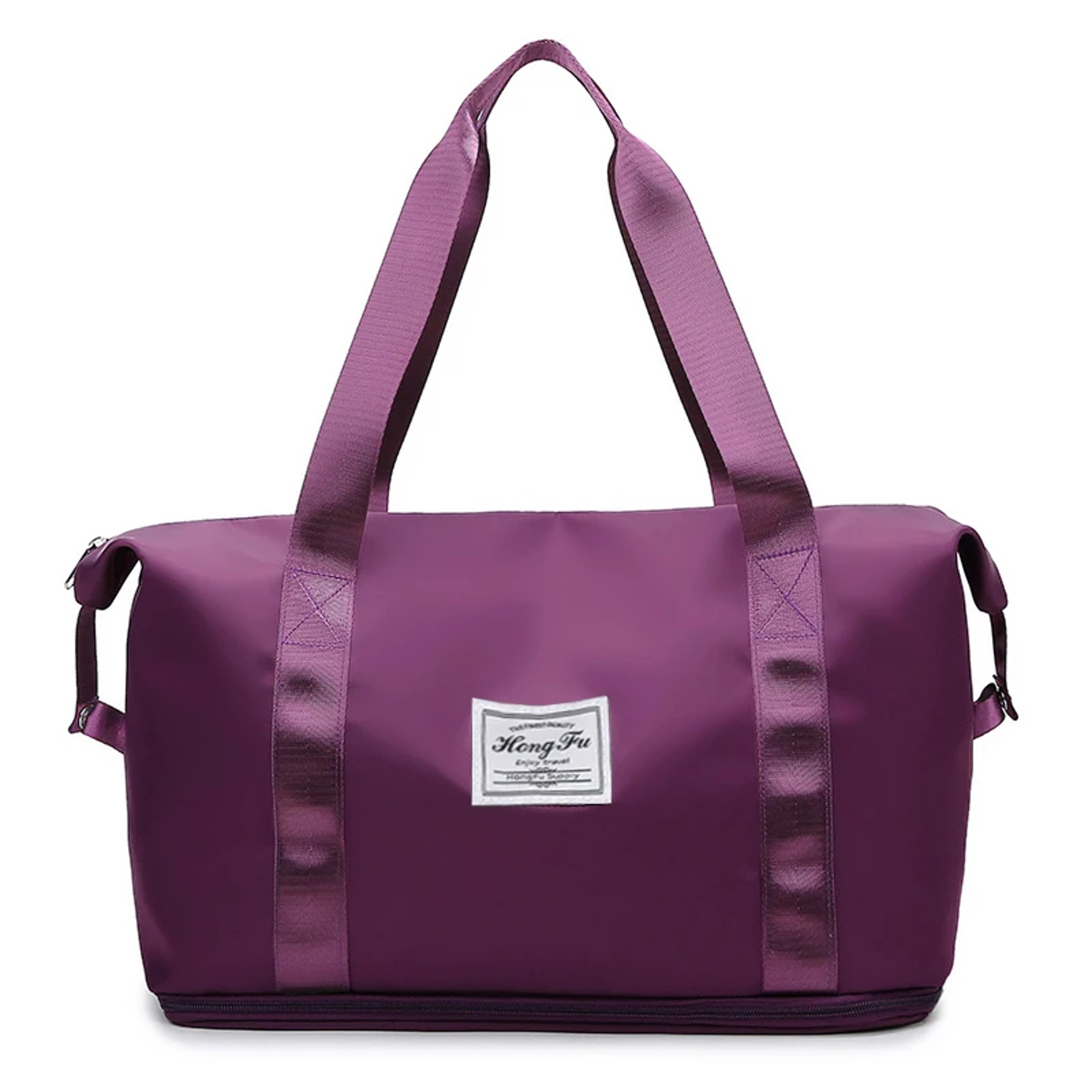 Waterproof Carry On Travel Duffle Bag Nylon Sports Tote Handbag Large Capacity For Women 9