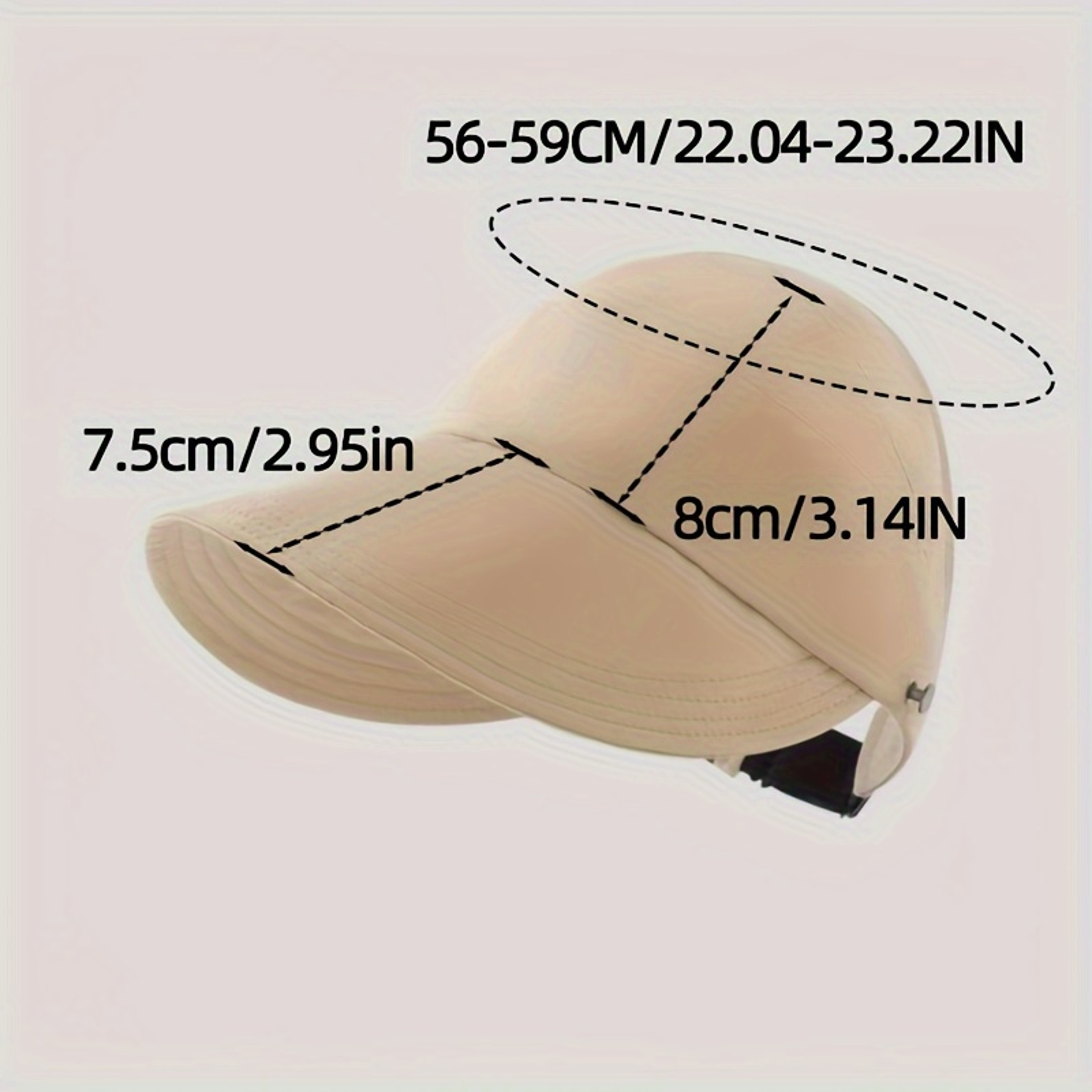 Womens Breathable Sun Hat With Wide Brim UV Protection OpenTop Peaked Visor For Ponytails Summer Ha