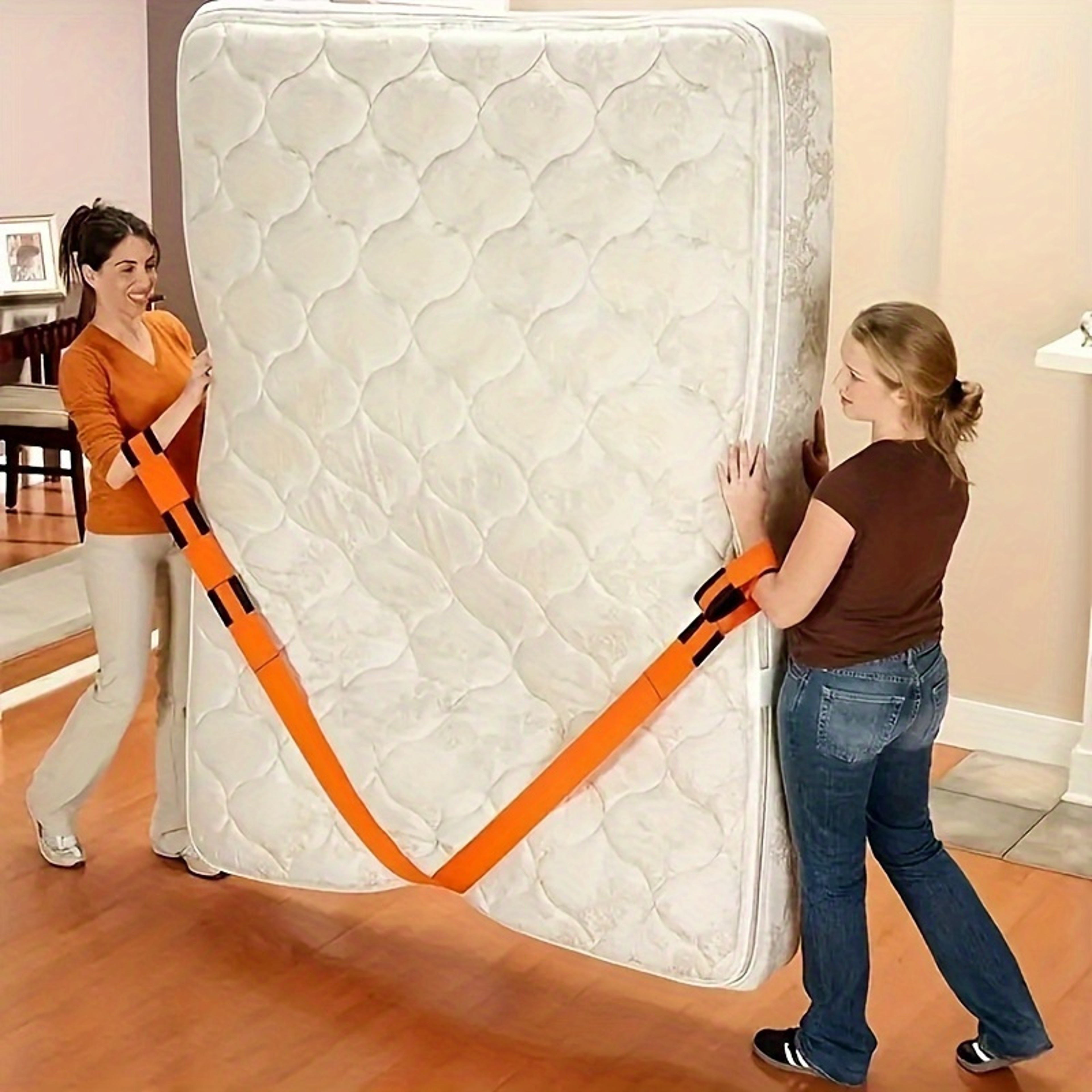 Reusable Furniture And Electrical Handling Straps Laborsaving Straps For Moving Heavy Objects Durab 3