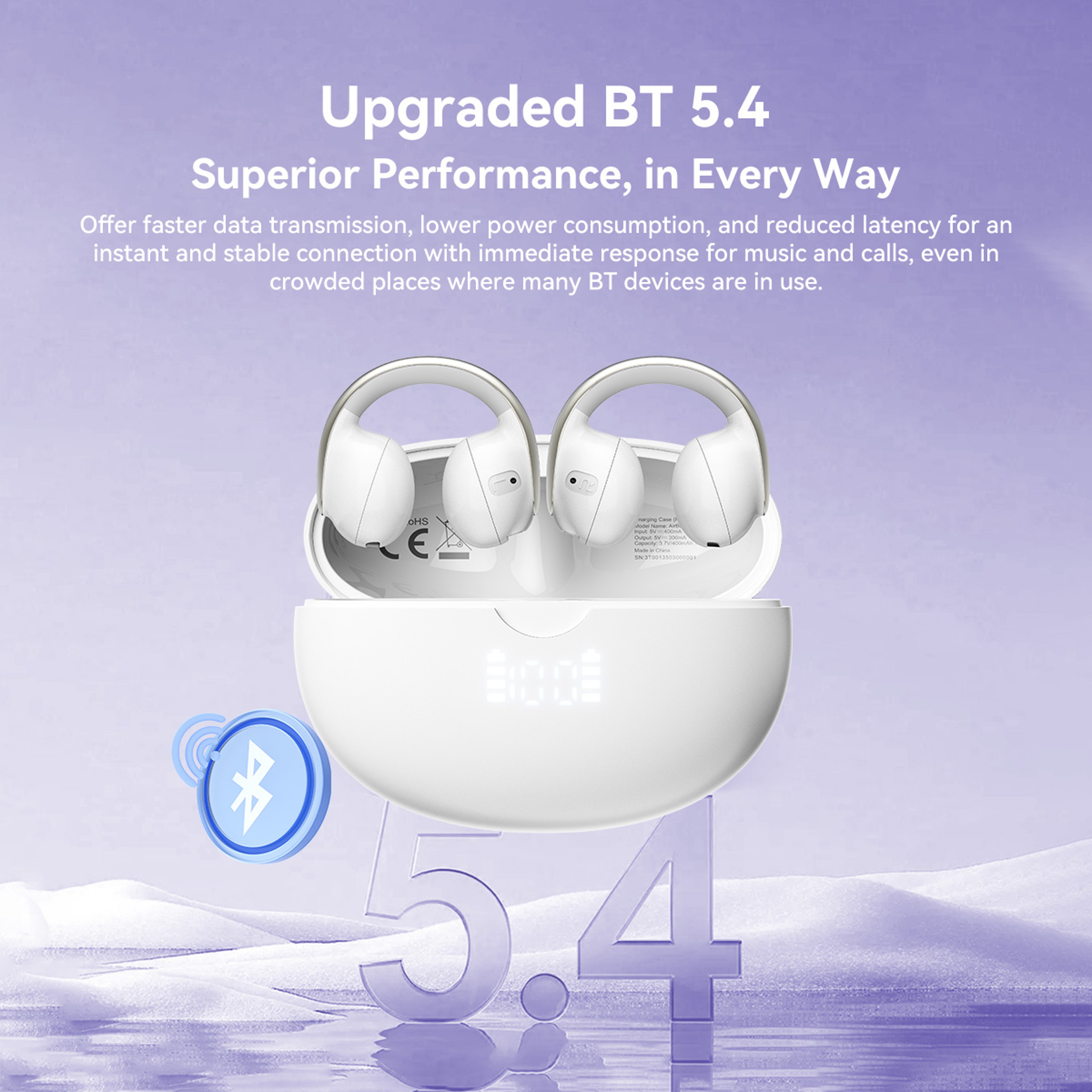 Blackview AirBuds Ear Clip Headset Advanced Waterproof Sports Earphones with Mic – view 6