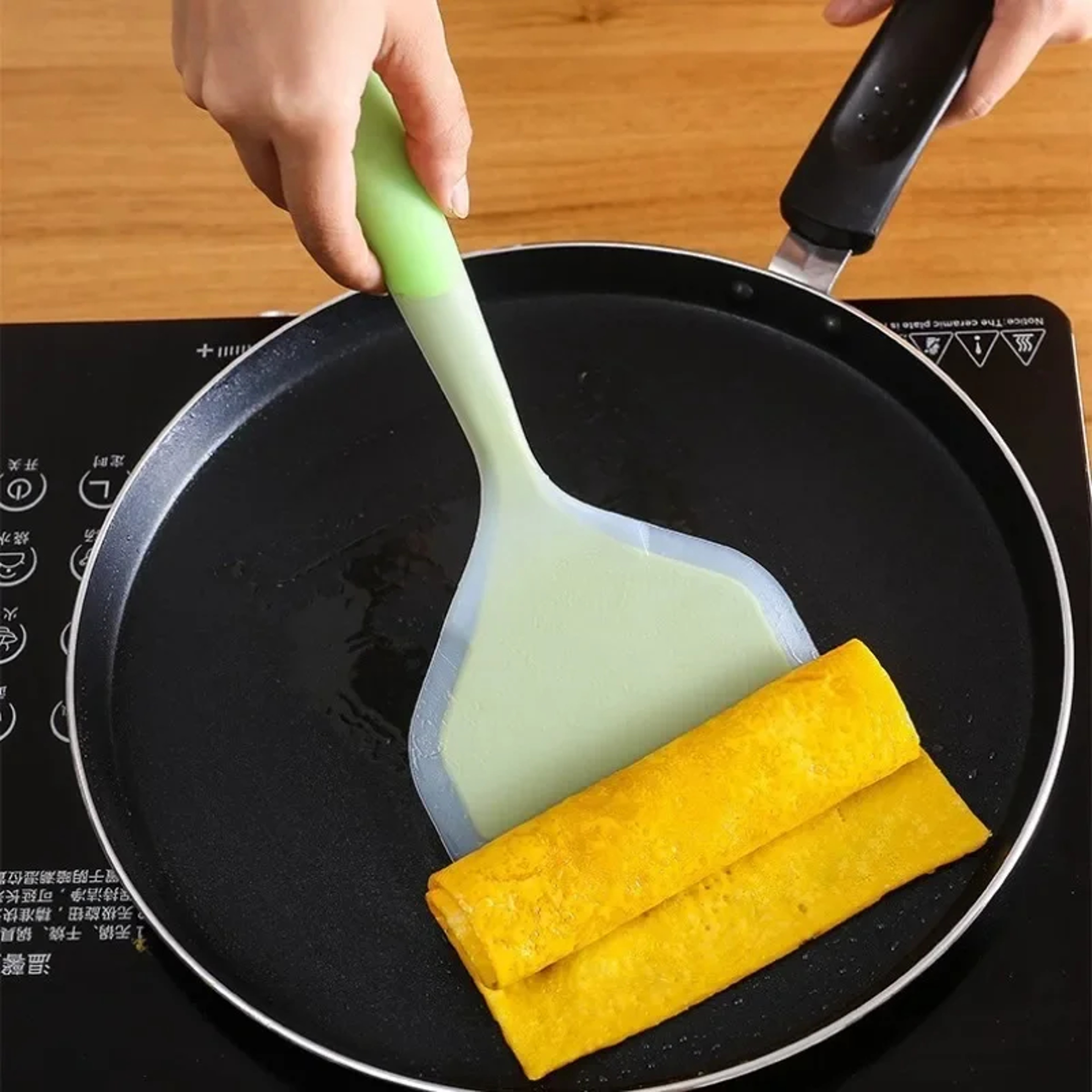 NonStick Silicone Cooking Spatula High Temperature Food Grade Kitchen Tool For Cooking Baking  Cake 0