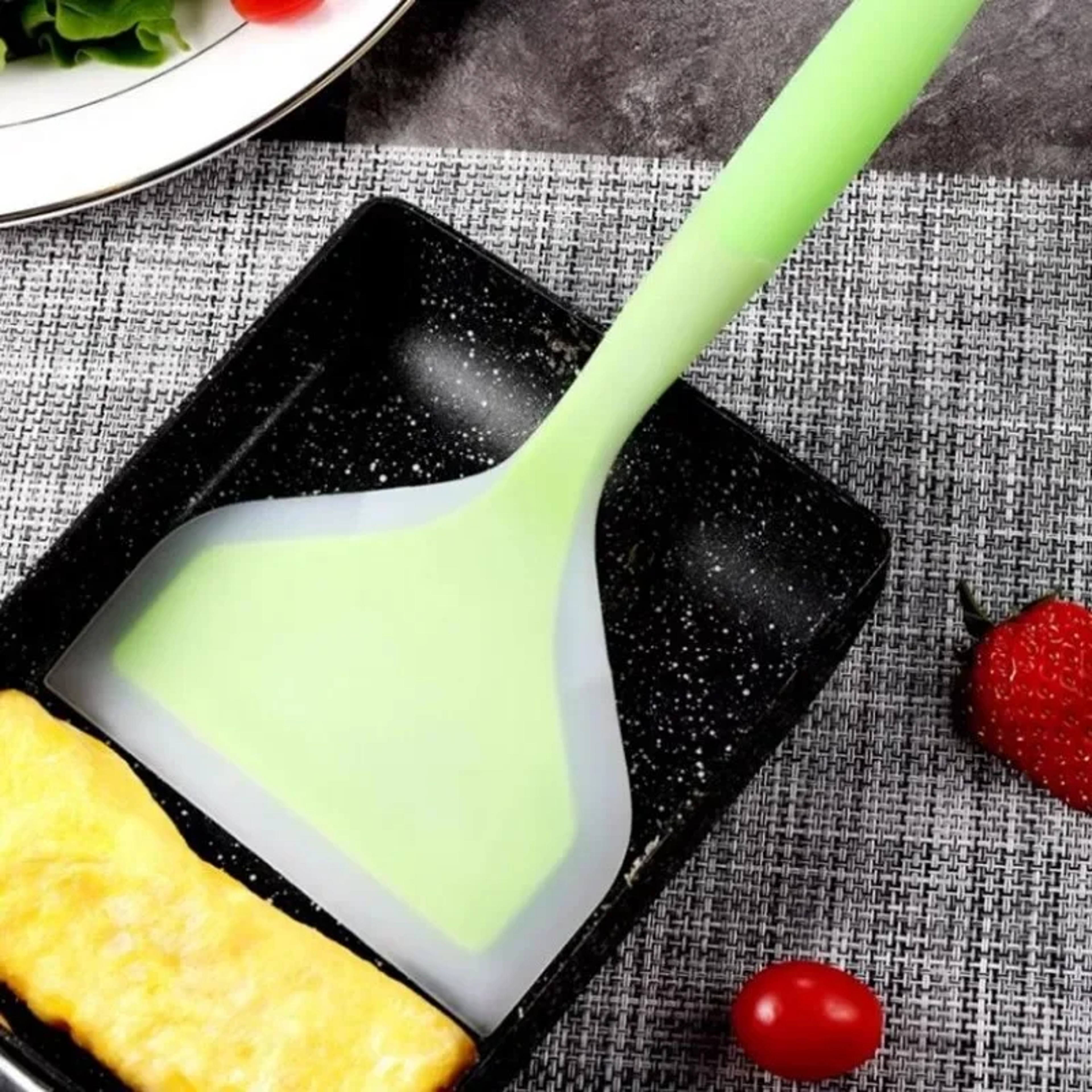 NonStick Silicone Cooking Spatula High Temperature Food Grade Kitchen Tool For Cooking Baking  Cake 1