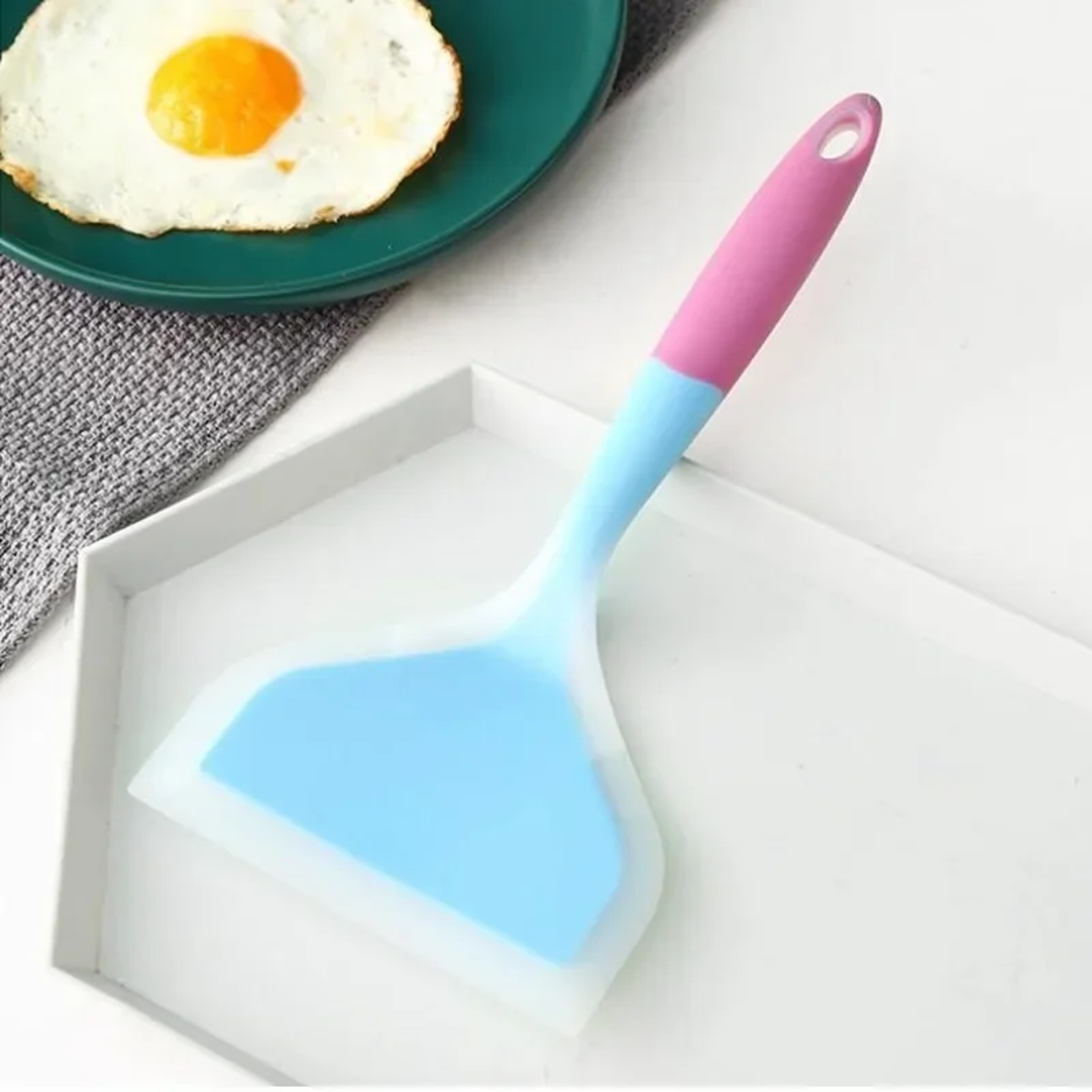 NonStick Silicone Cooking Spatula High Temperature Food Grade Kitchen Tool For Cooking Baking  Cake 2
