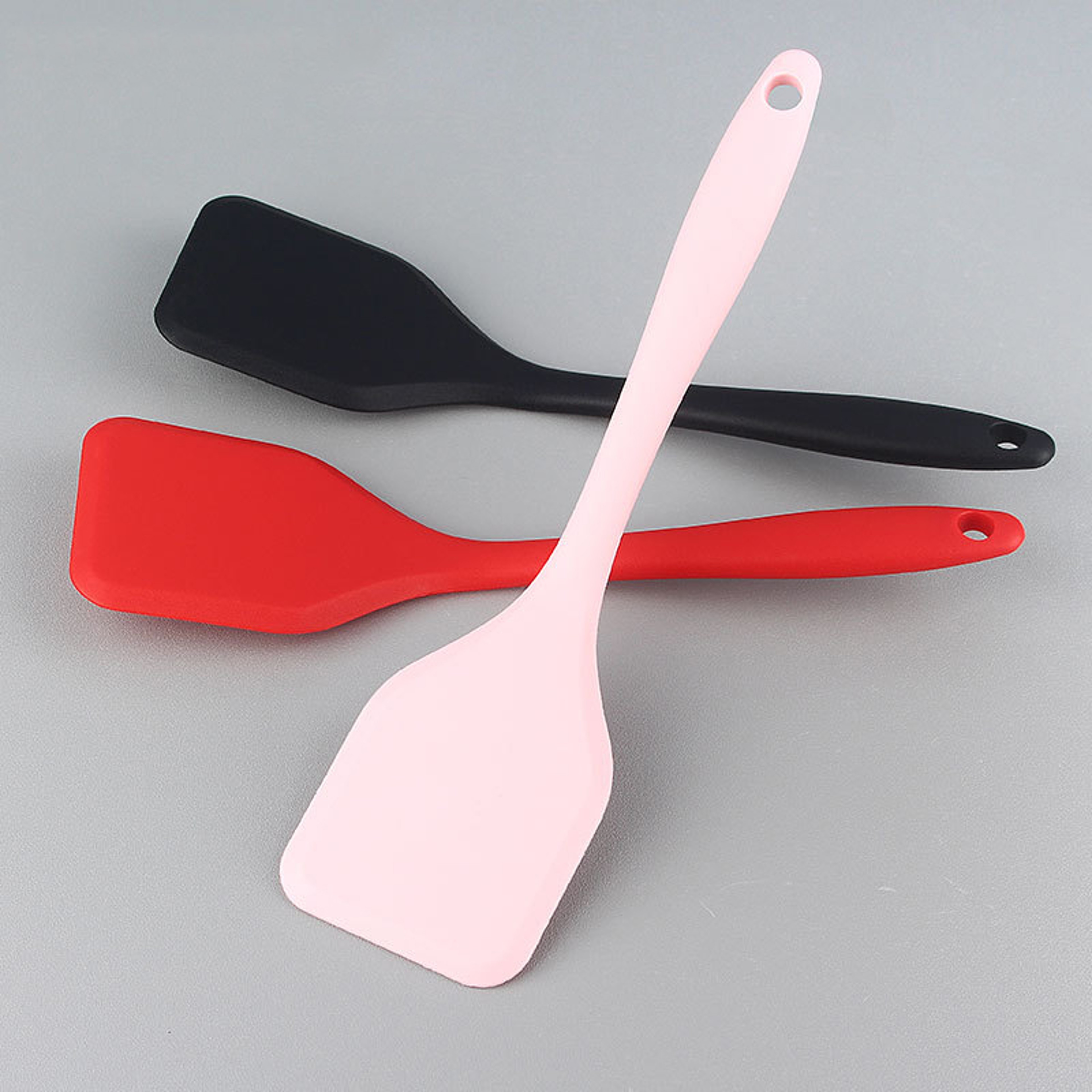 Silicone Non-Stick Cooking Spatula for Frying and Omelette Leak-Proof, Durable Kitchen Tool – view 1