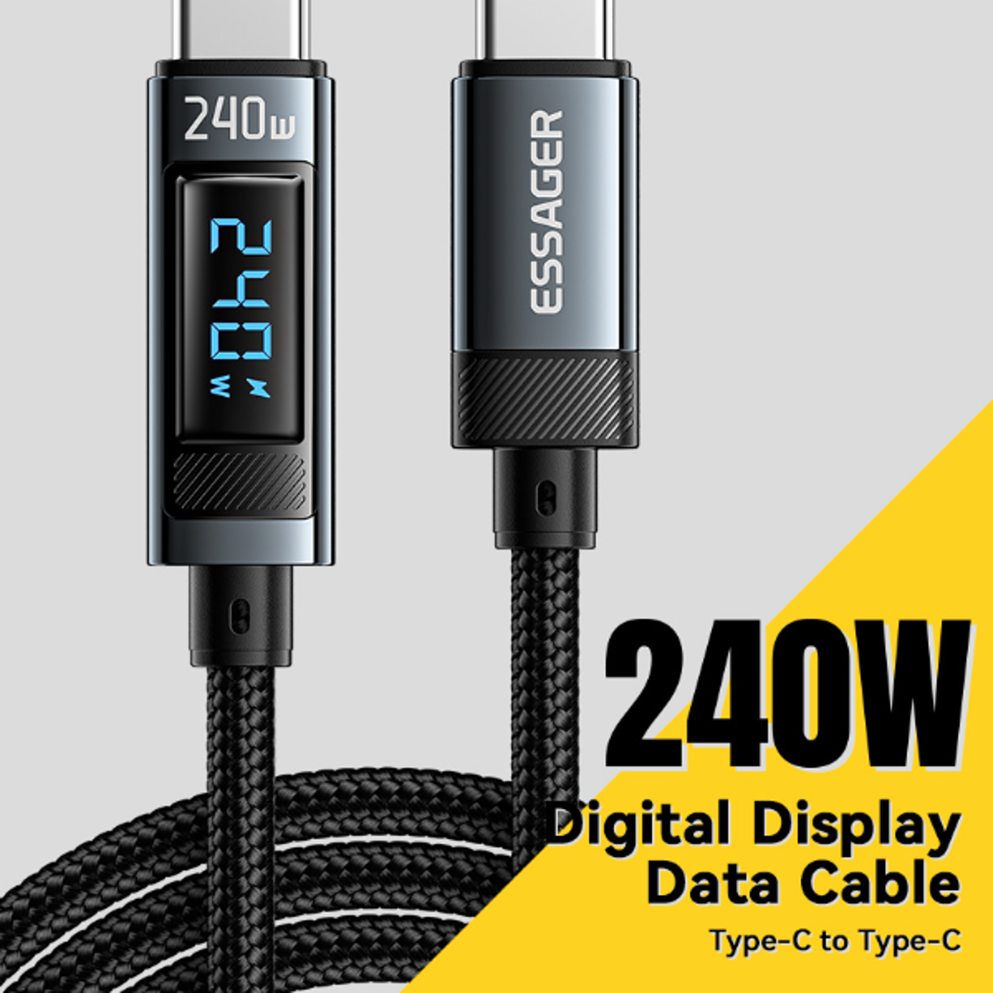 USB Type C to USB C Cable Fast Charging Cord USBC Charger