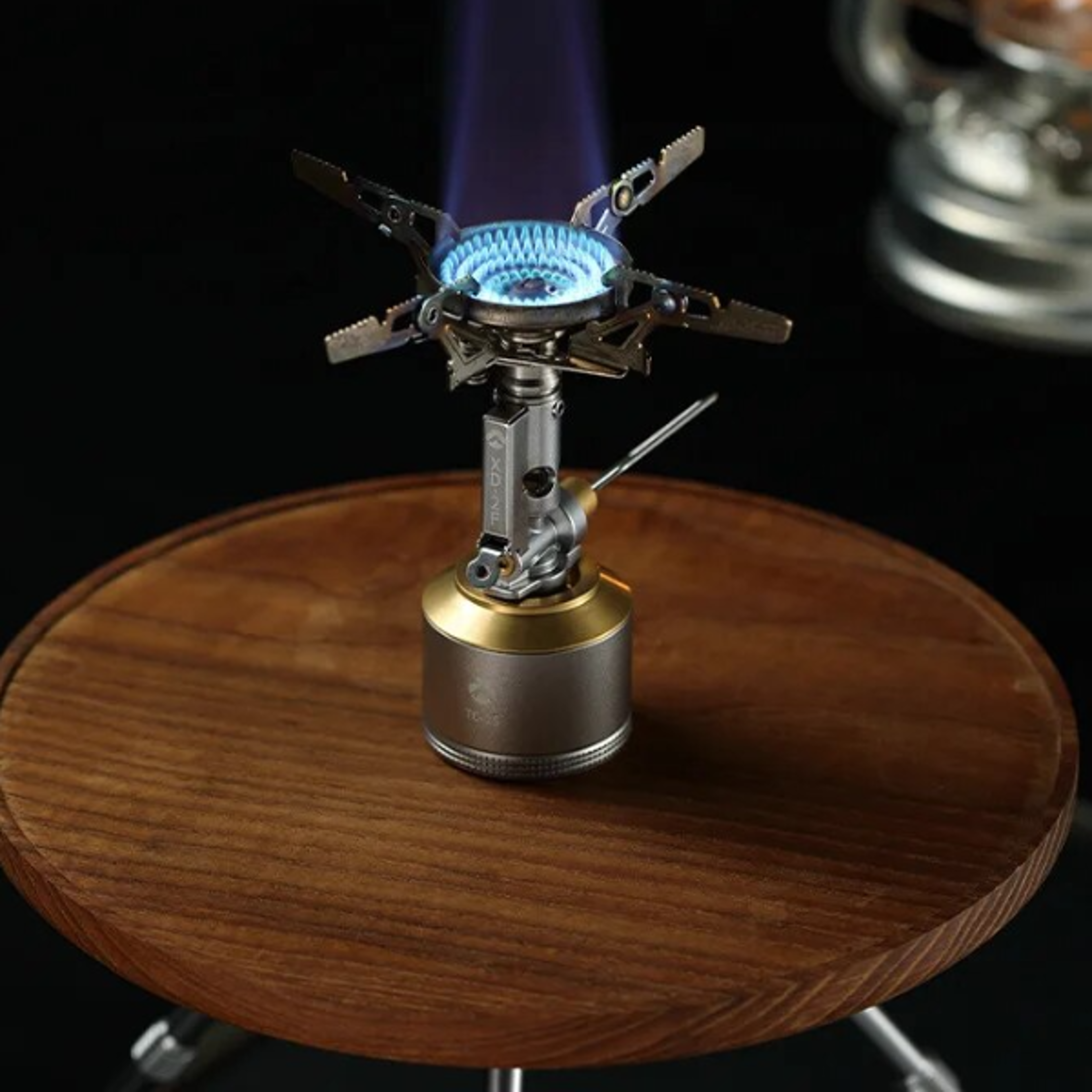 Outdoor Portable Gas Stove High Power Windproof Cooker for Hiking Camping  Field Cooking