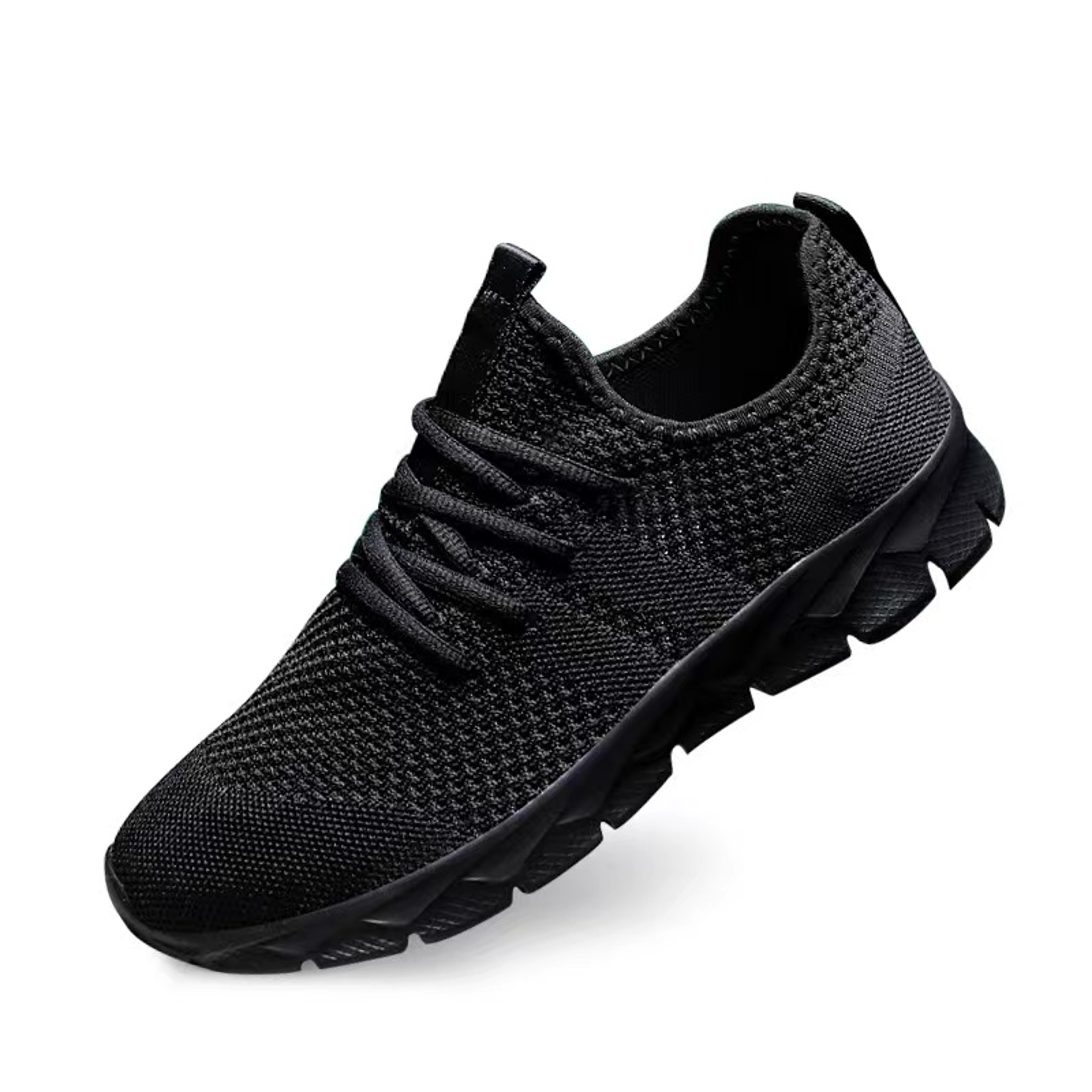 Mens Lightweight Breathable Running Shoes Plus Size Casual Sports Footwear for All Seasons – view 1