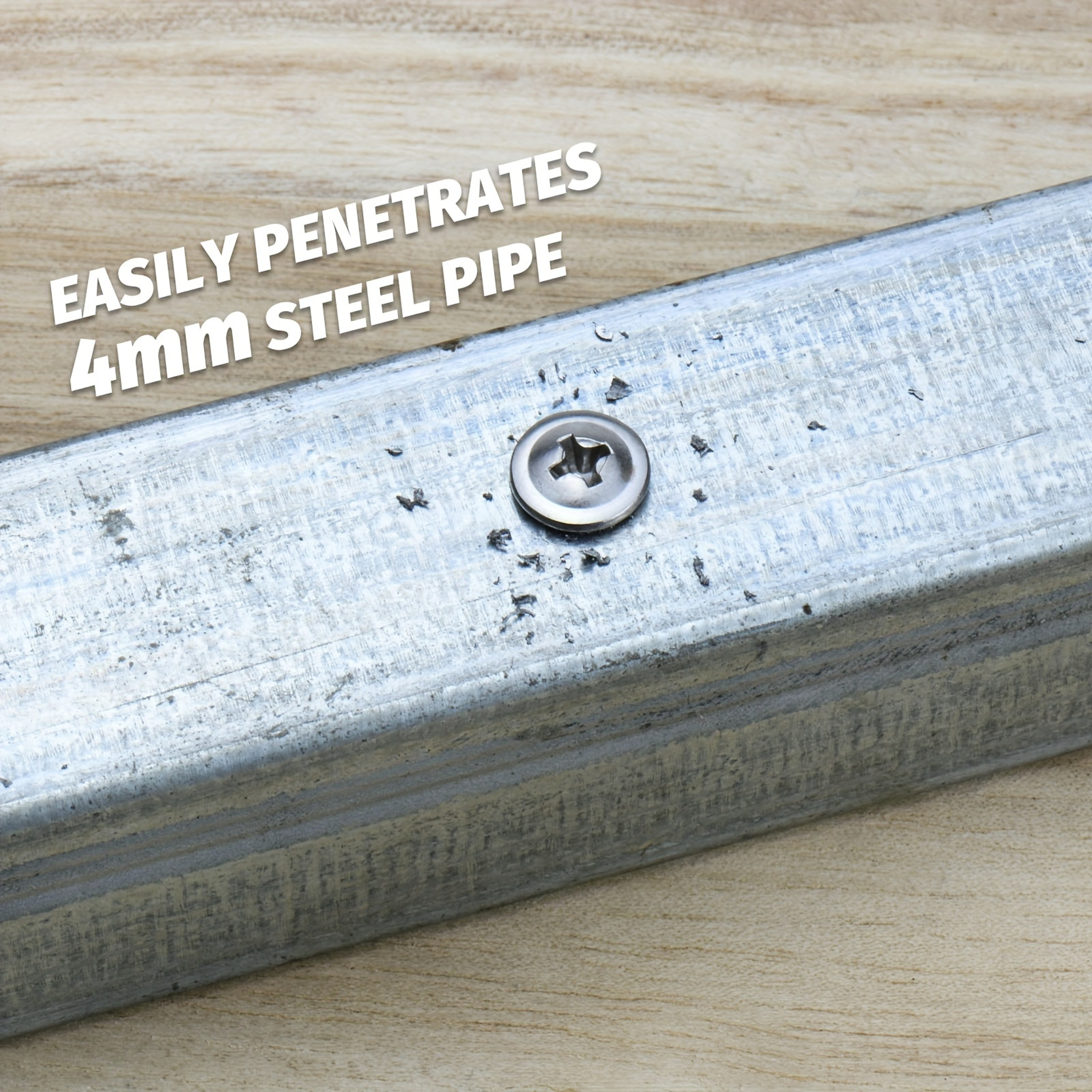 Stainless Steel Self Tapping Screws Kit For Metal Wood  Plastic 4