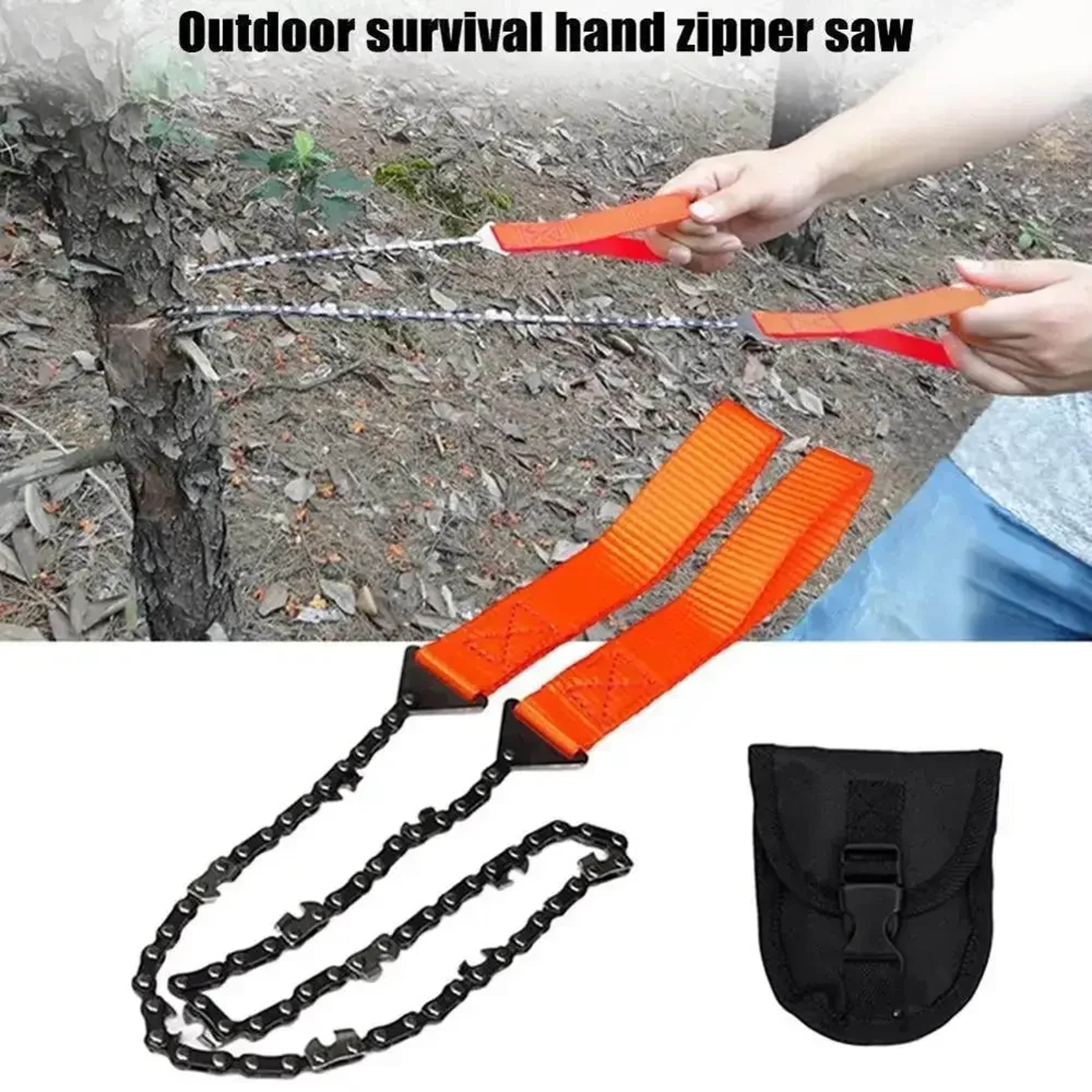 Portable Outdoor Wire Saw For Camping  Survival 0