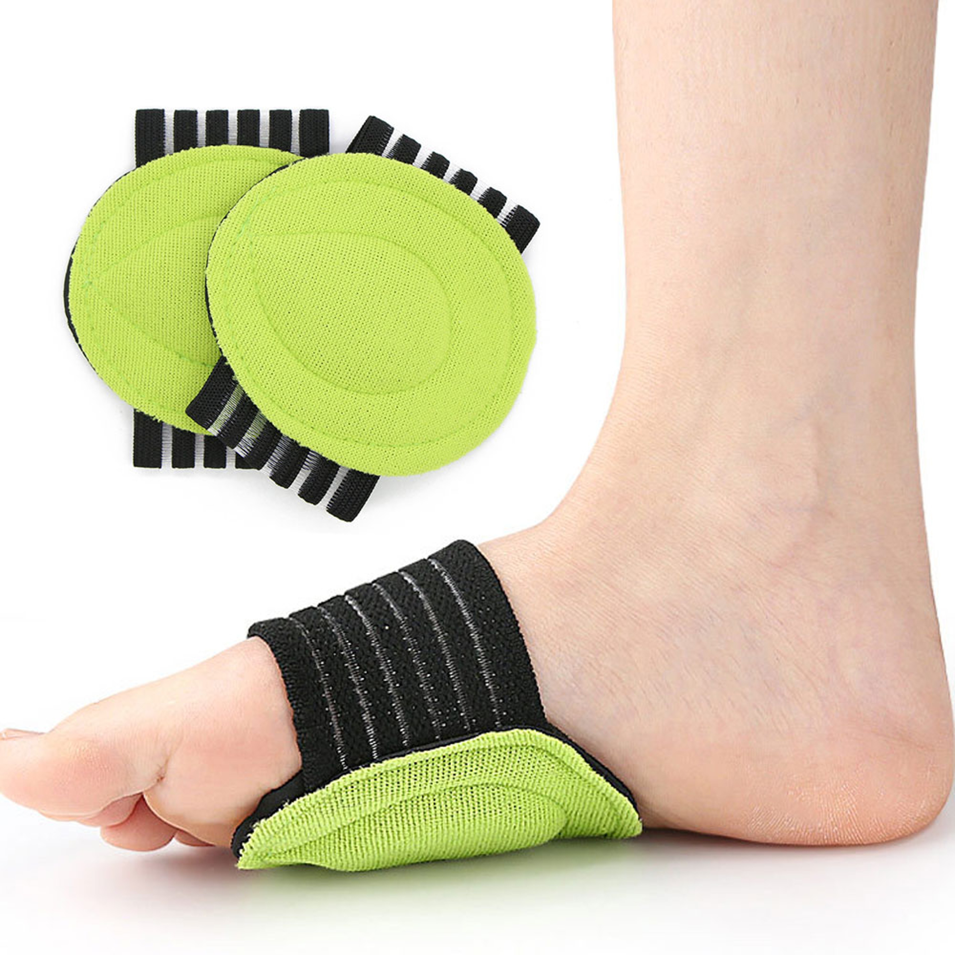 Foot Arch Support Insoles for Plantar Fasciitis Relief Cushioned Heel Pain Aid for Comfortable Walking and Running – view 3