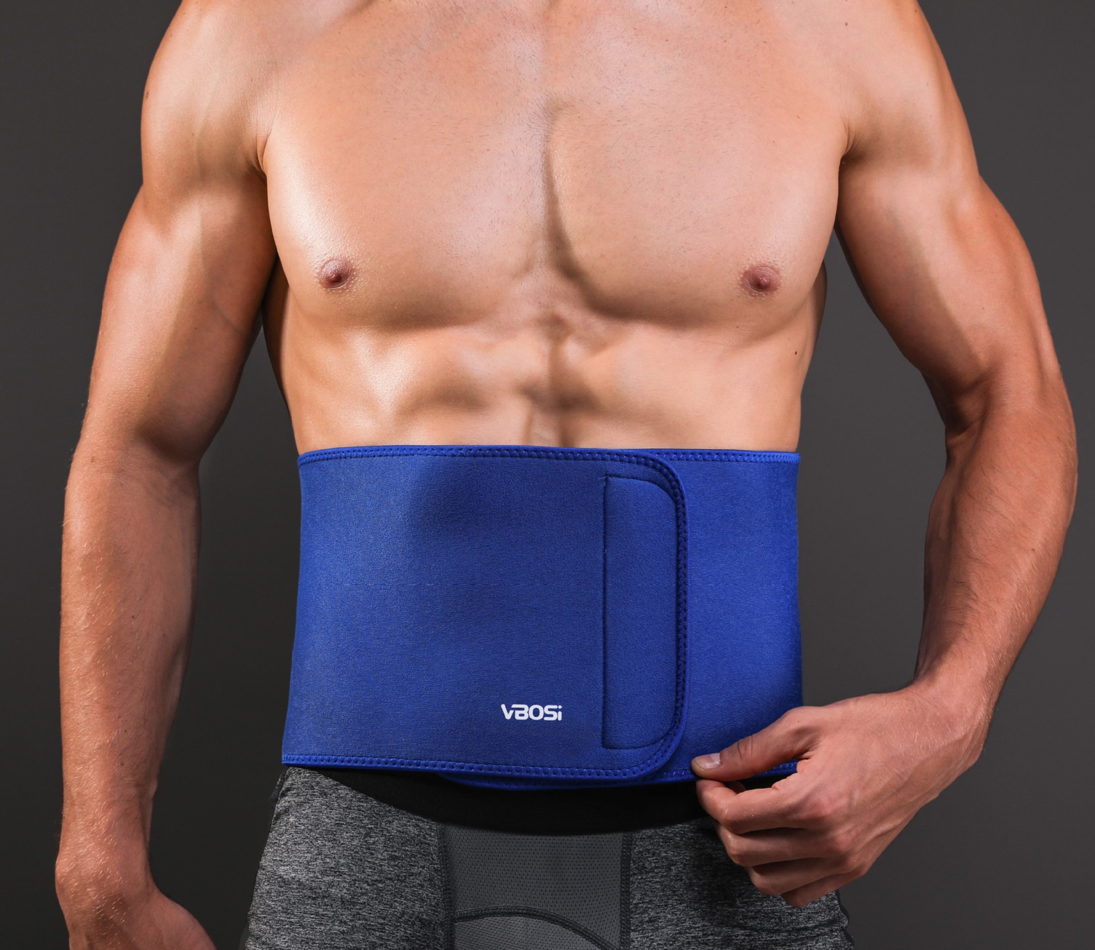 Mens Adjustable Waist Trainer For Weight Loss And Lumbar Support Core Stability Sweat Belt With Spi 5
