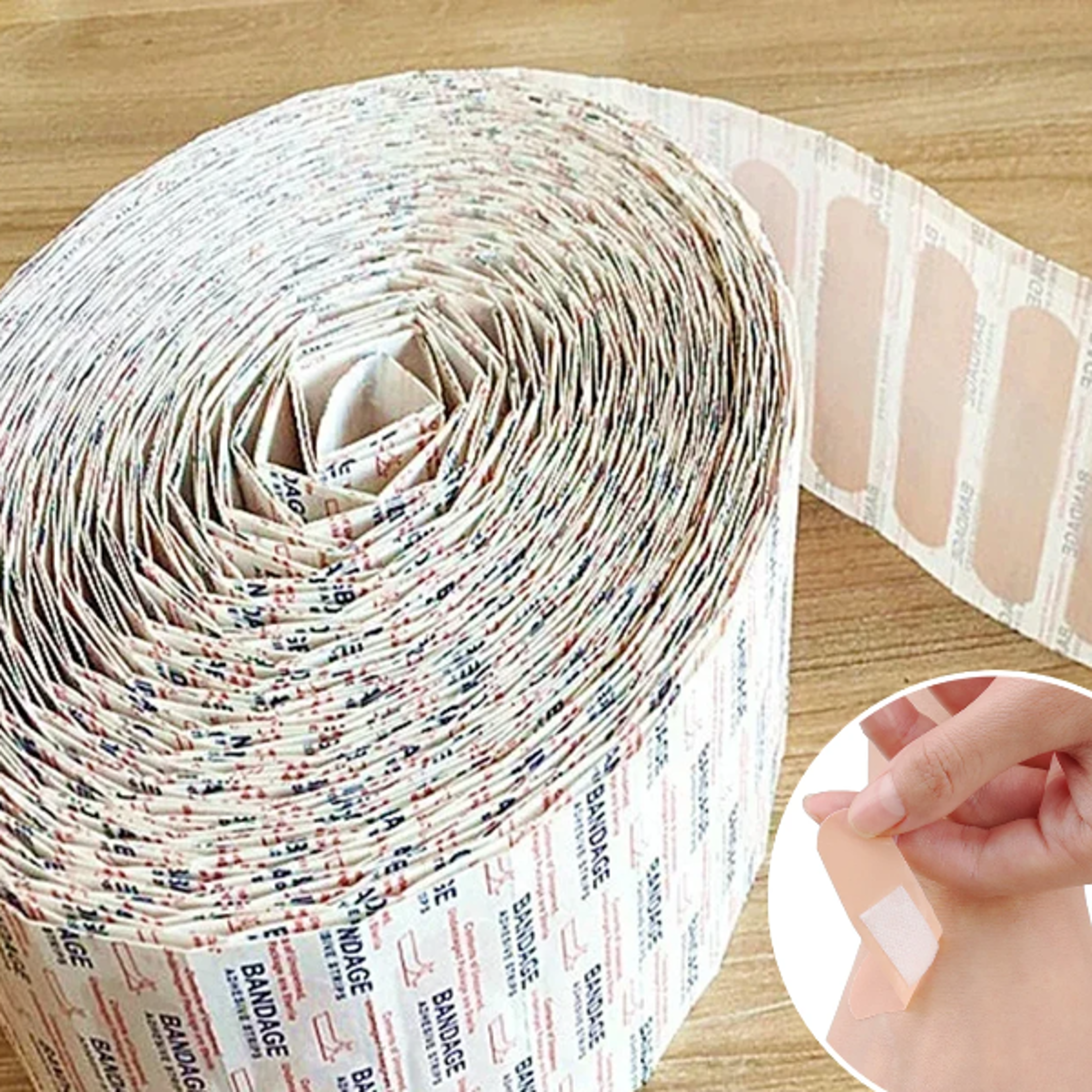 Waterproof Adhesive BandAids Breathable Cushion First Aid Plasters