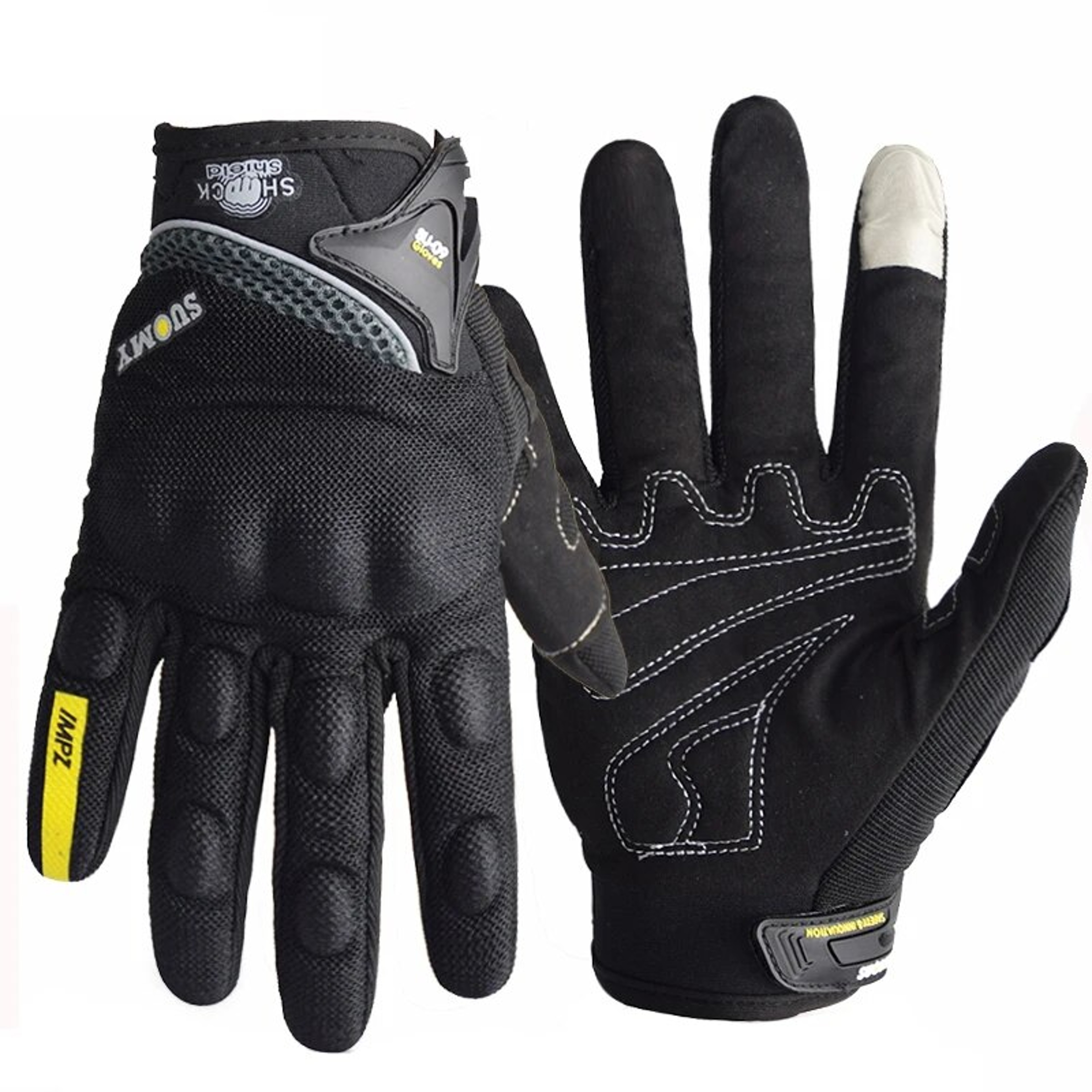 Breathable Full Finger Racing Motorcycle Gloves Stylish Antiskid  Durable Protection For Riders 7