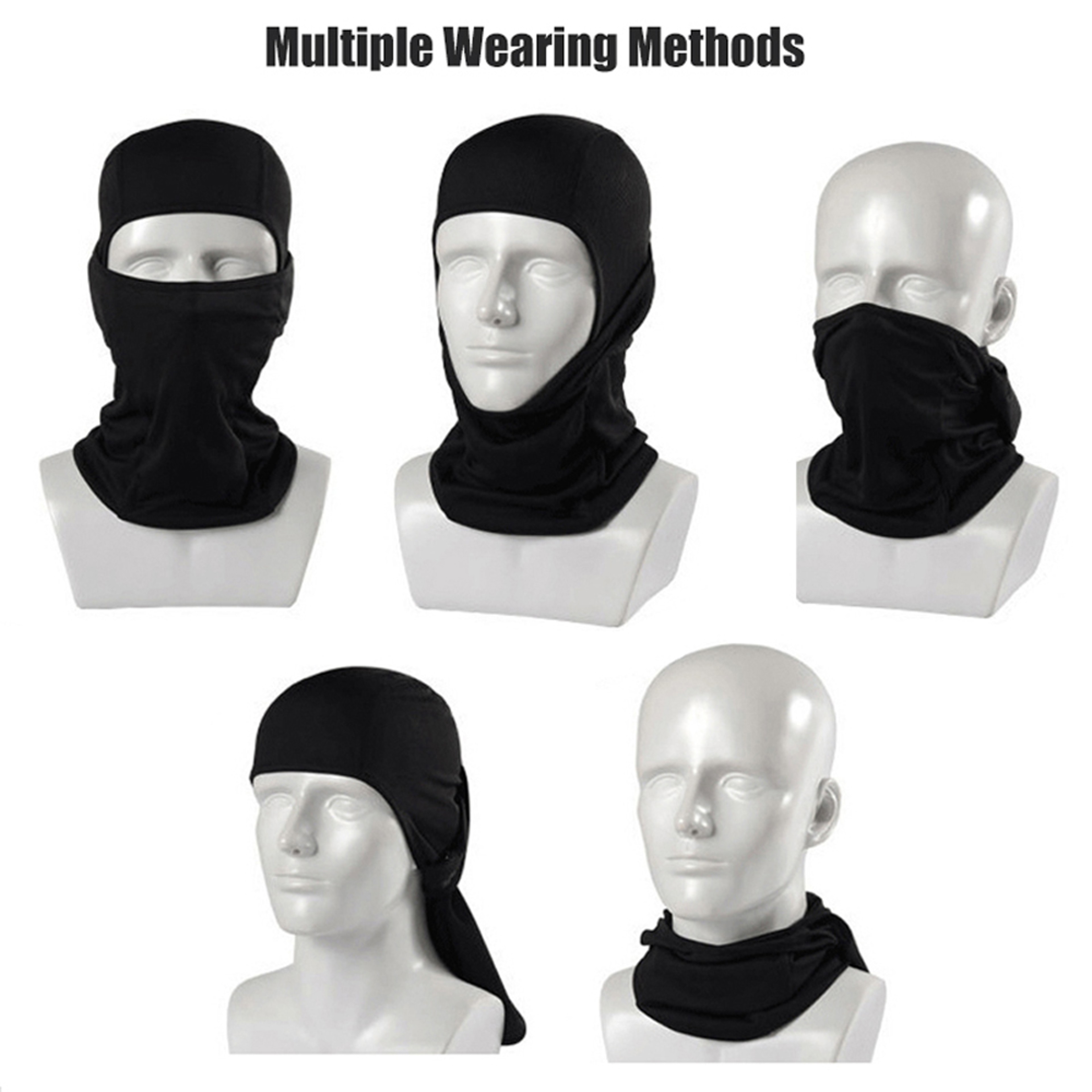 Breathable Outdoor Full Face Mask For Cycling  Motorcycle Helmet Sunscreen Protection For Men  Wome 2