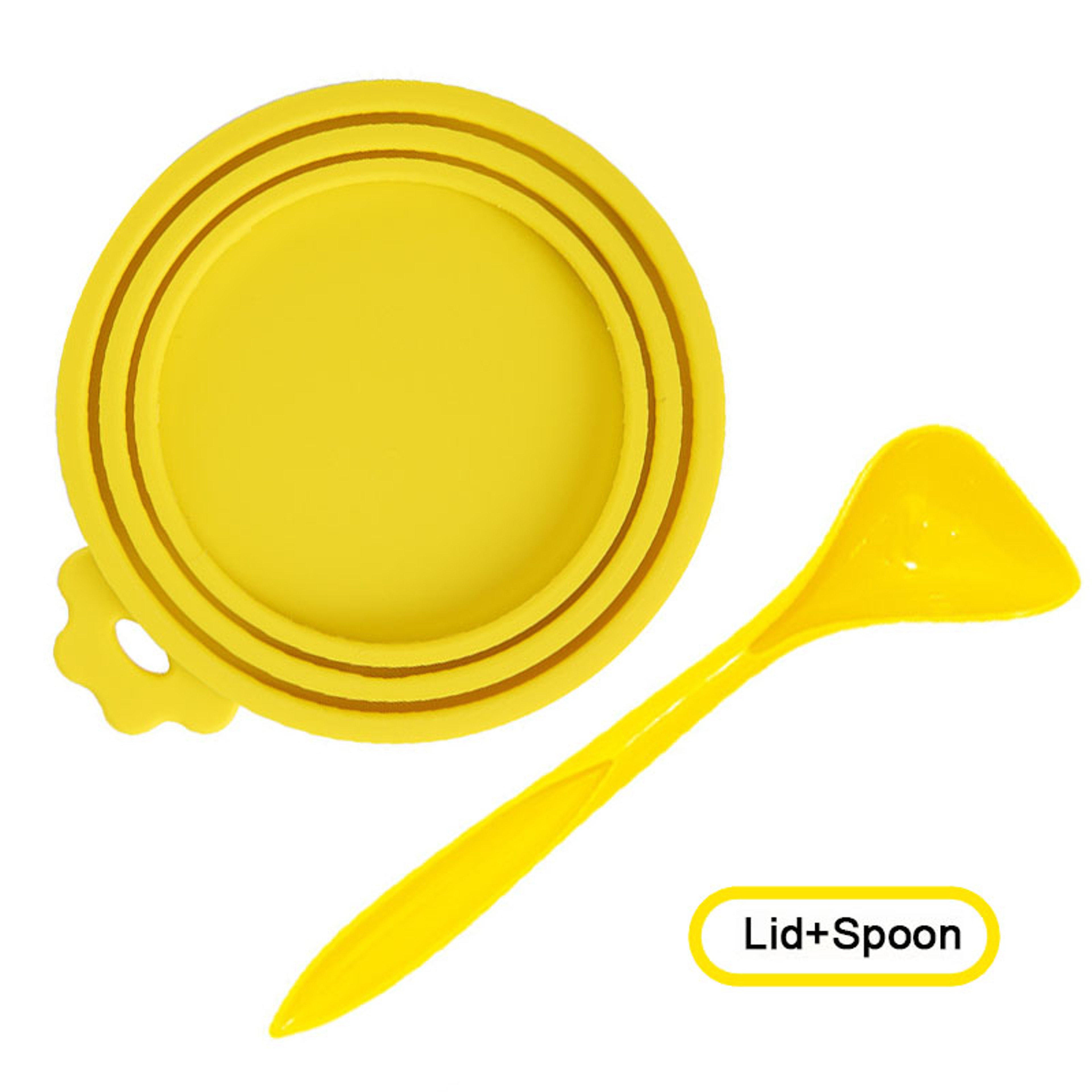 Reusable Airtight Pet Food Can Lids With Spoon Fresh Storage Covers For Dog  Cat Cans 8