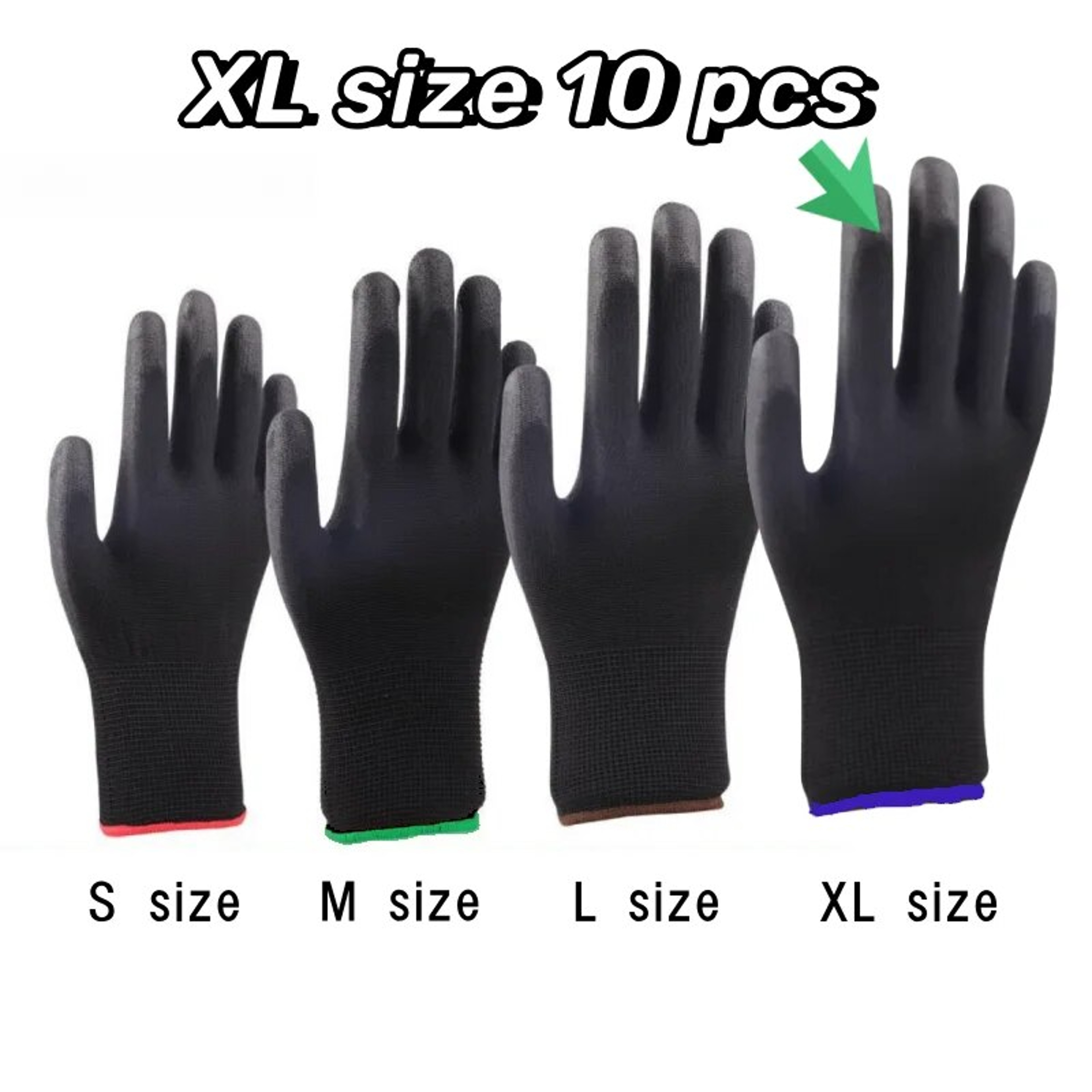 Durable Safety Gloves AntiSlip WearResistant ESD Protection For Gardening  Woodworking 8
