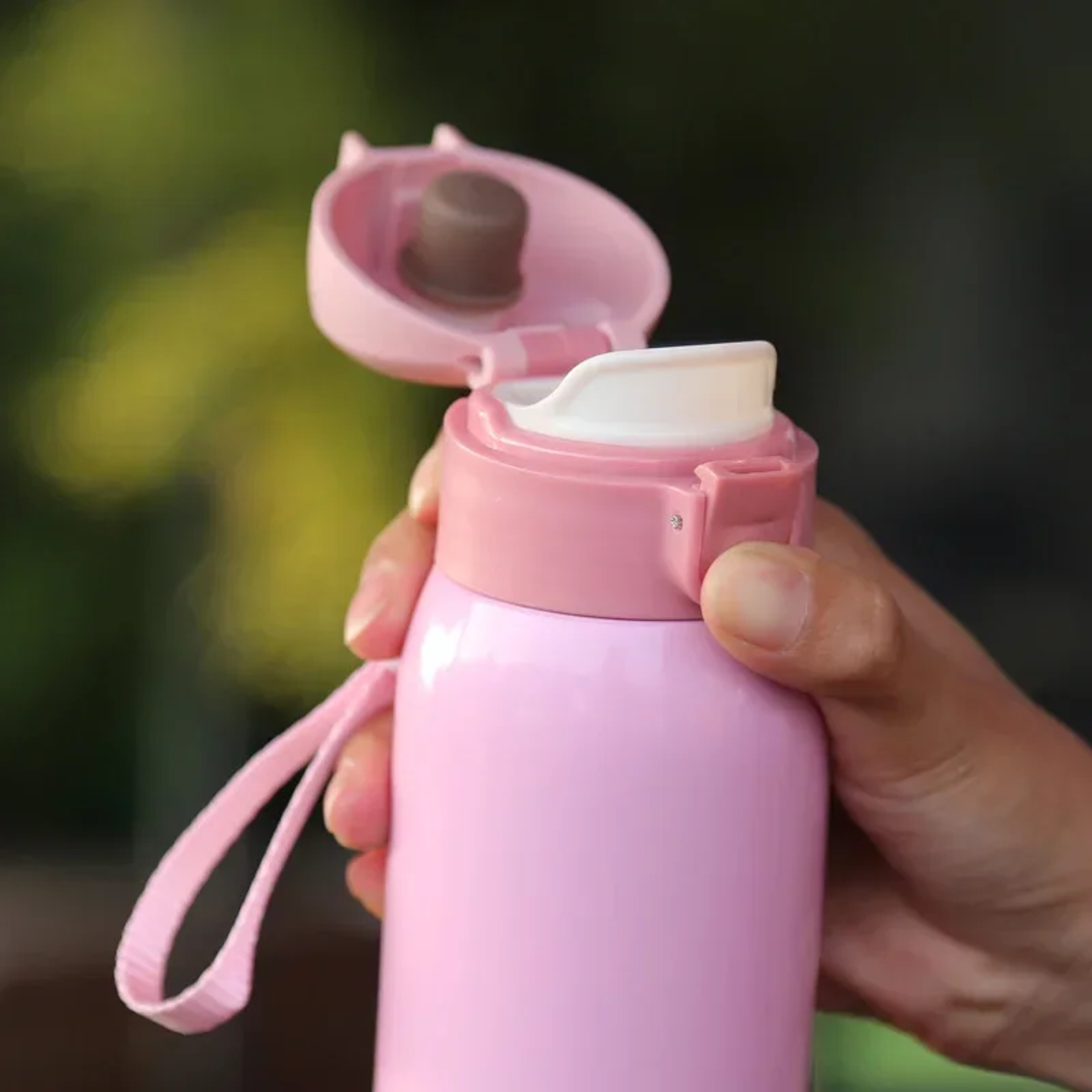 Stainless Steel Insulated Thermos Mug Hot & Cold Pocket Cup for Kids, Travel & Coffee Lovers – view 3